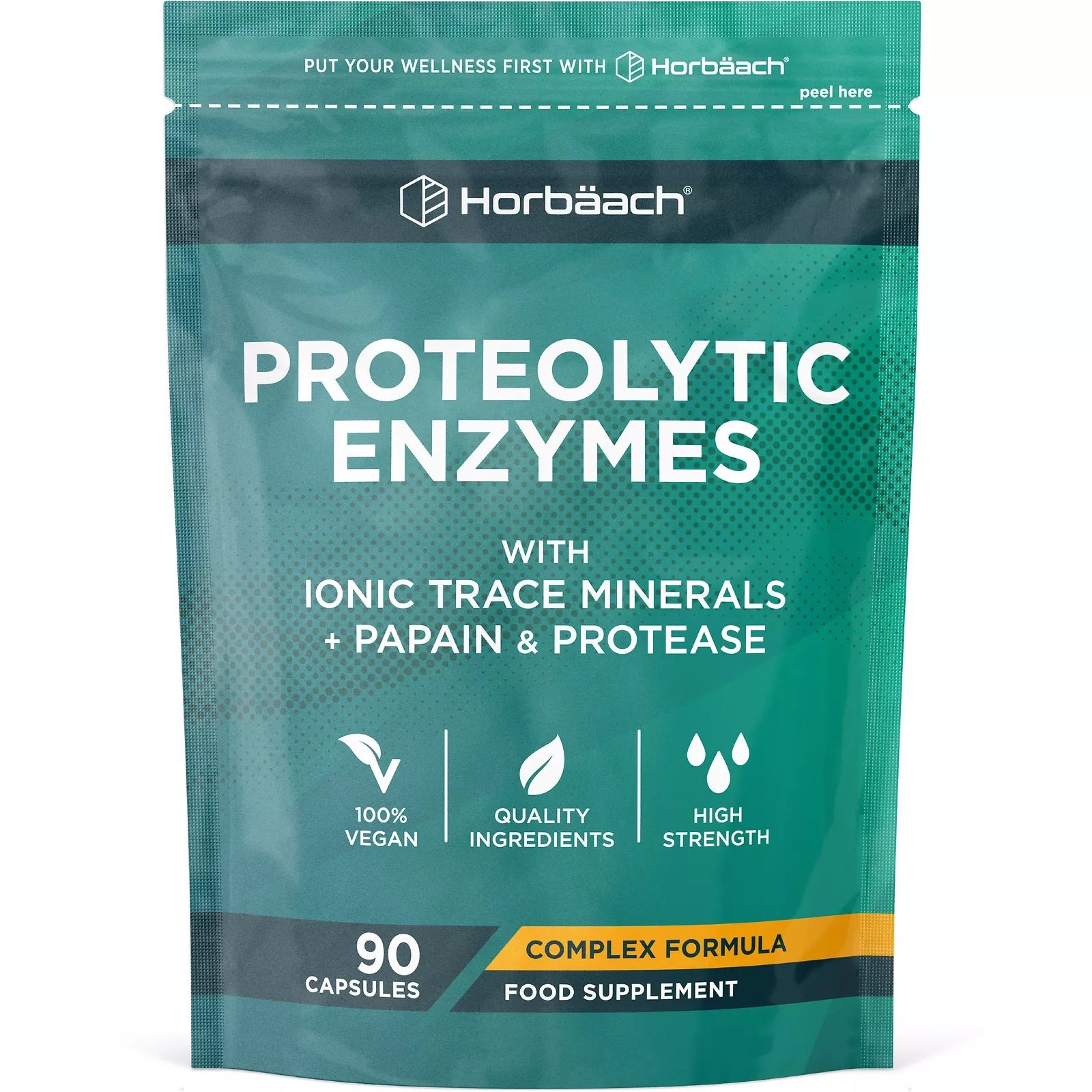 Proteolytic Enzymes Complex | 90 Capsules