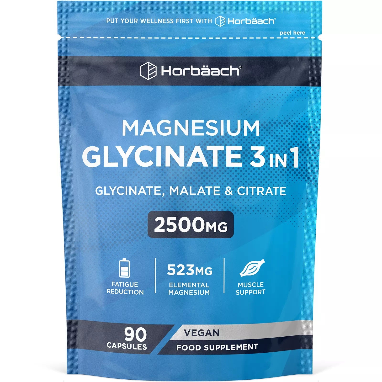 Magnesium 3-in-1 Complex 2500 mg | 90 Capsules