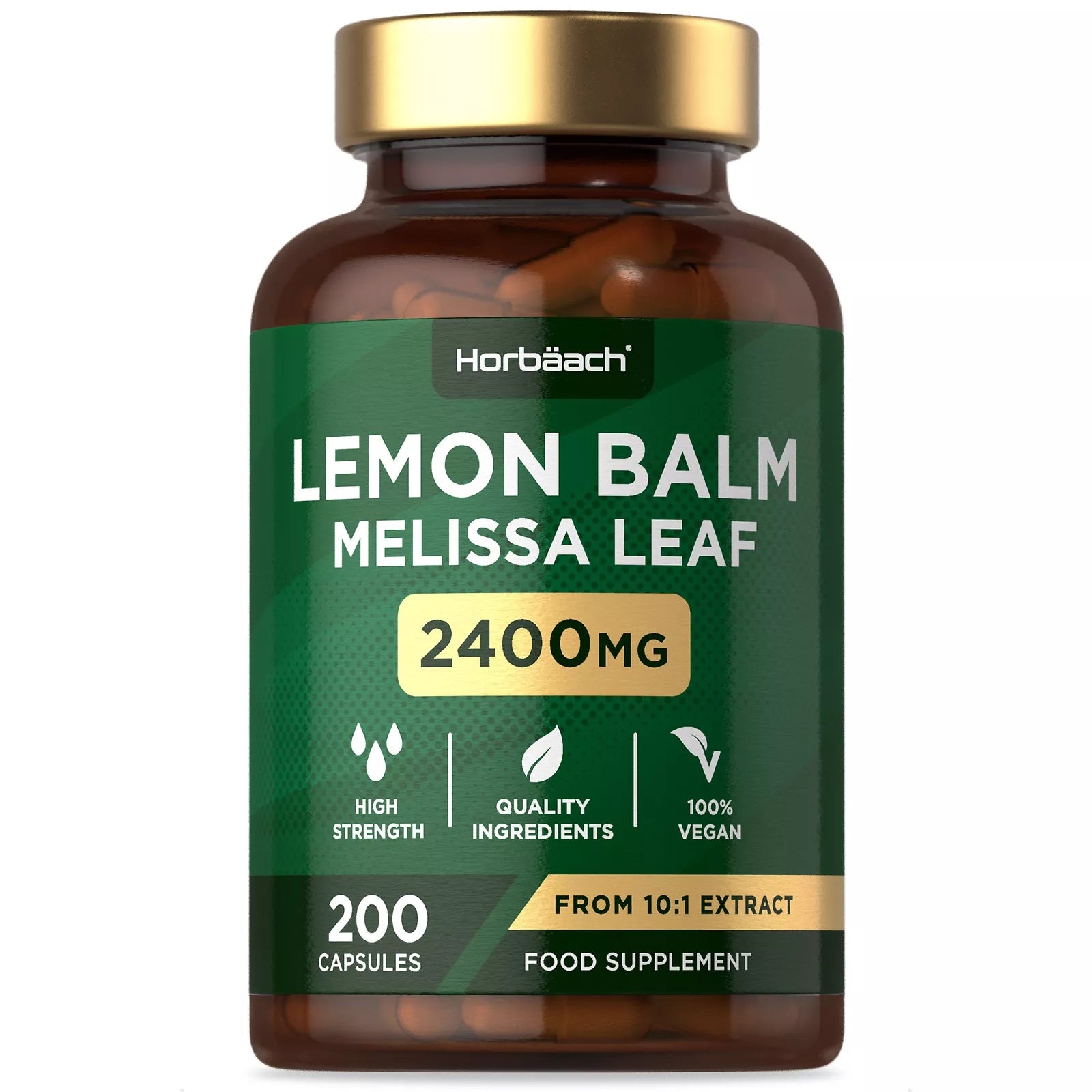 Lemon Balm 2400 mg | 200 Capsules