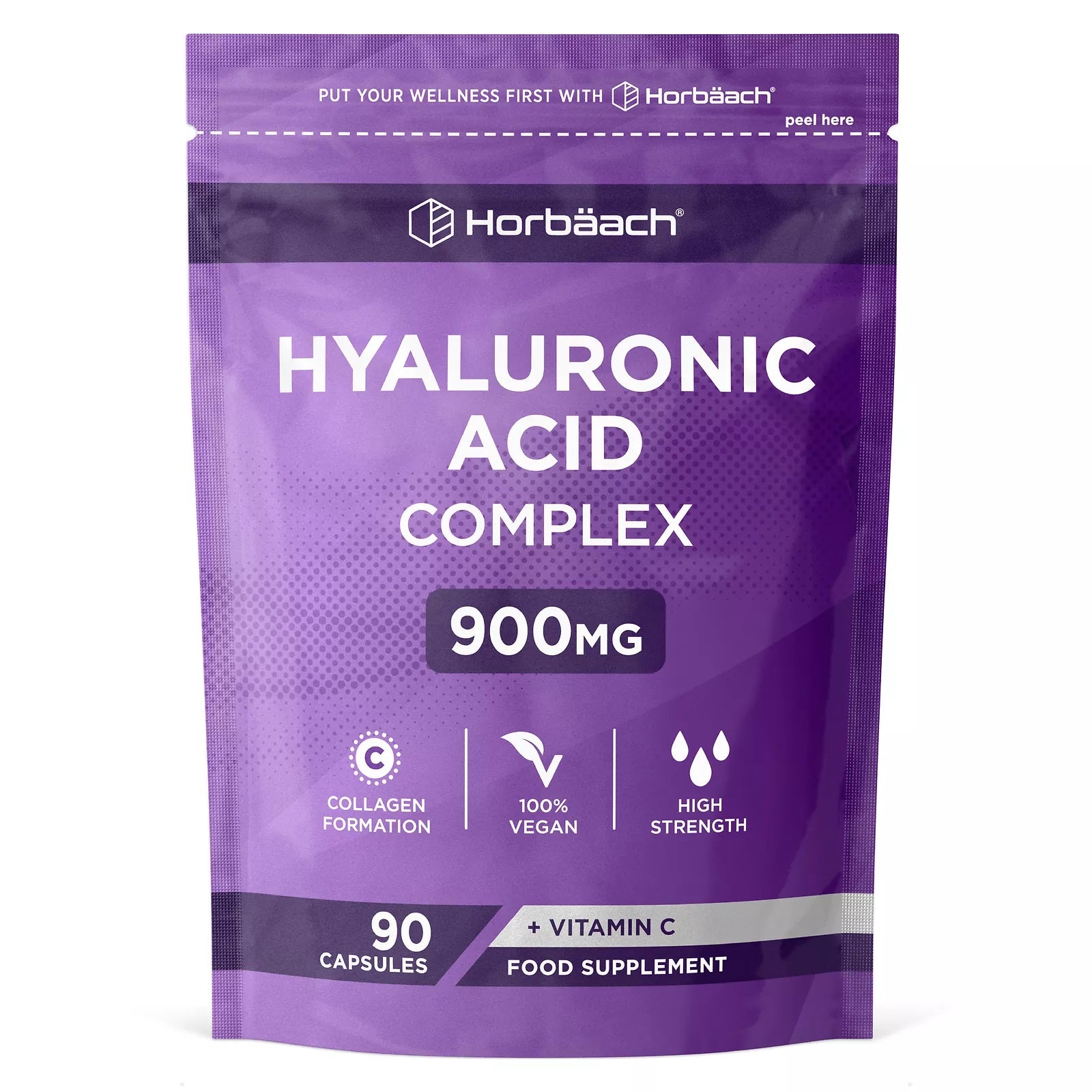 Hyaluronic Acid 900 mg | 90 Capsules