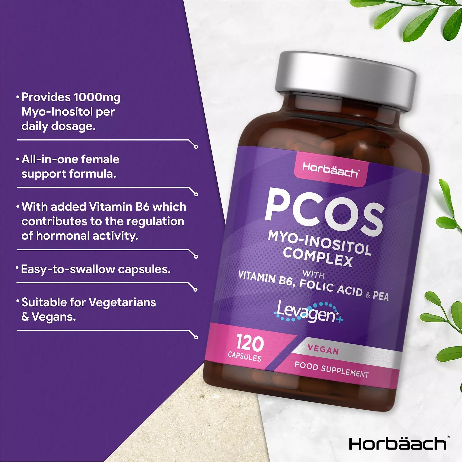 Inositol Complex for PCOS | 120 Capsules