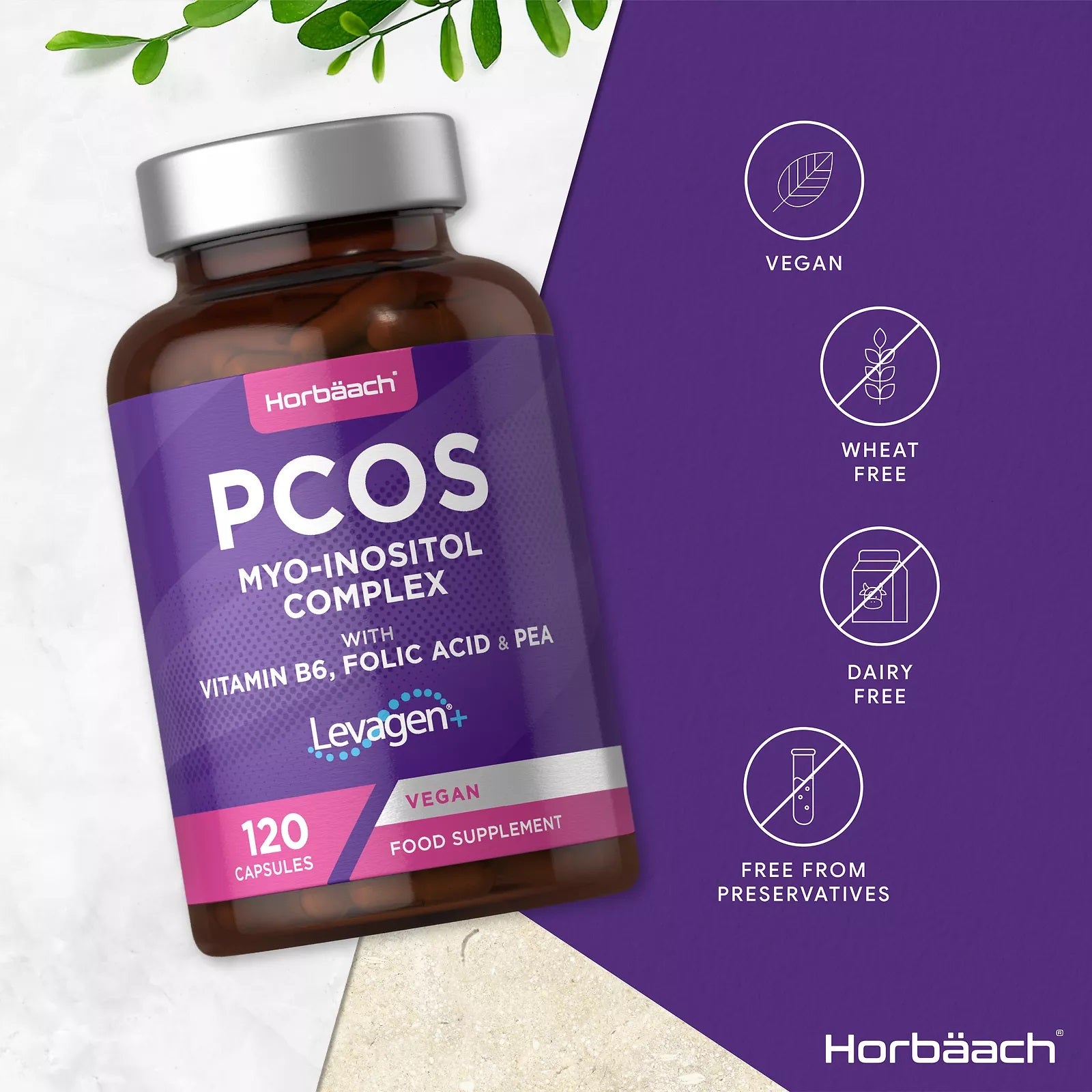 Inositol Complex for PCOS | 120 Capsules