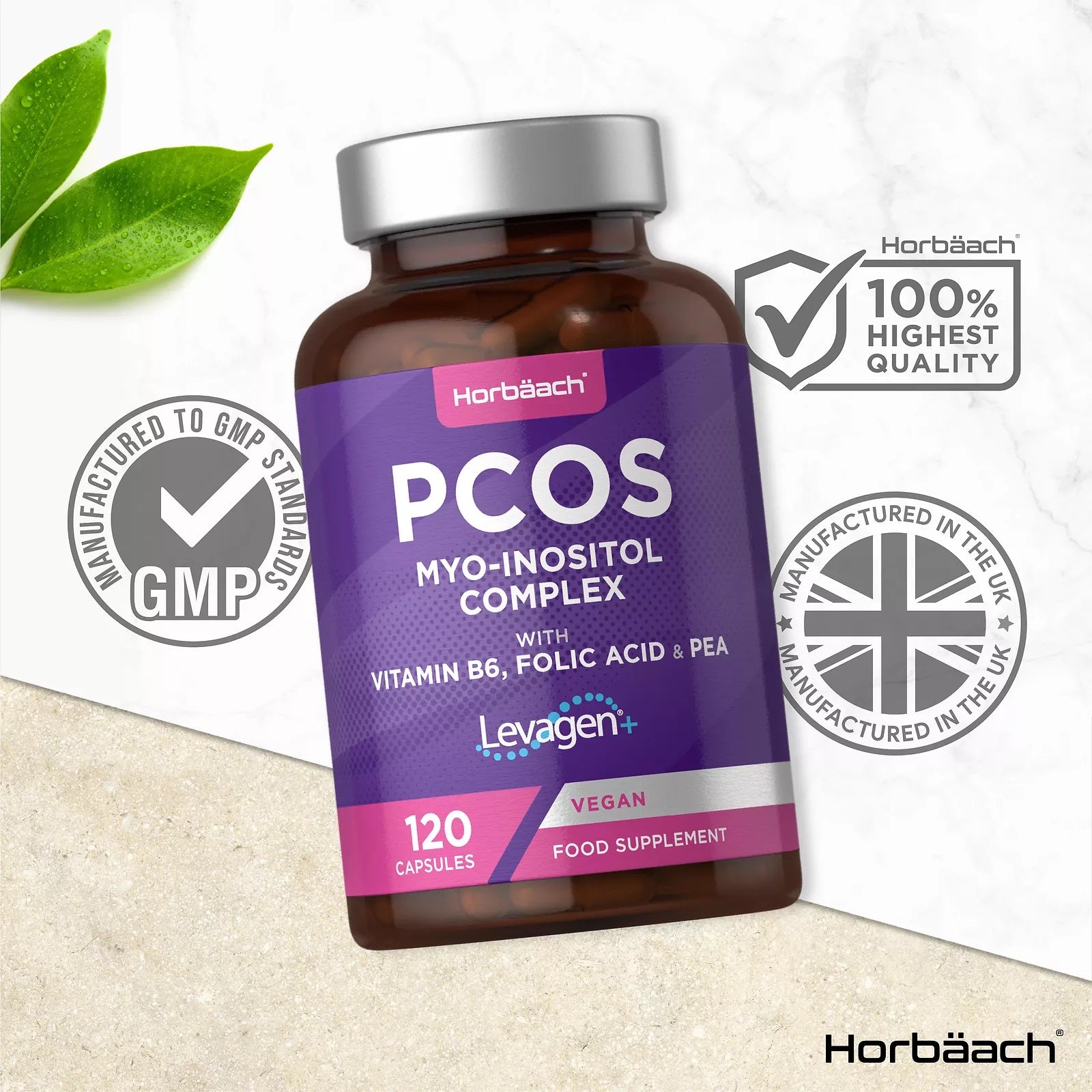 Inositol Complex for PCOS | 120 Capsules