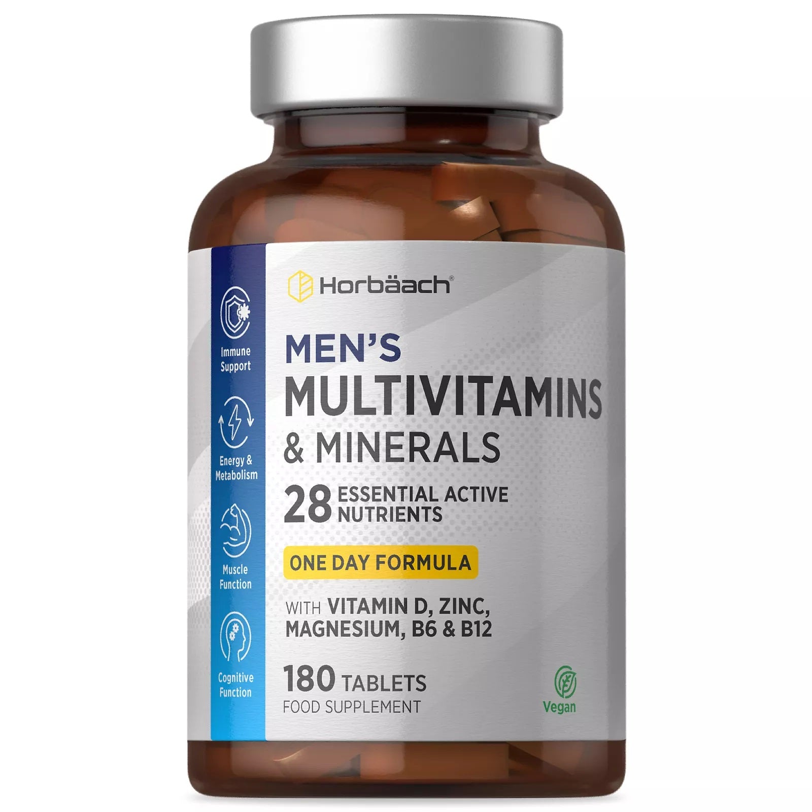 Multivitamins and Minerals for Men | 180 Tablets