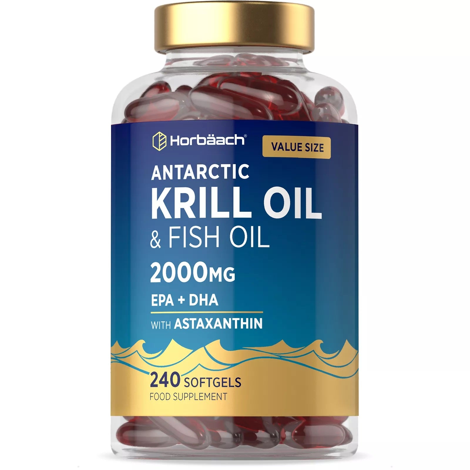 Antarctic Krill Oil 2000 mg | 240 Softgels