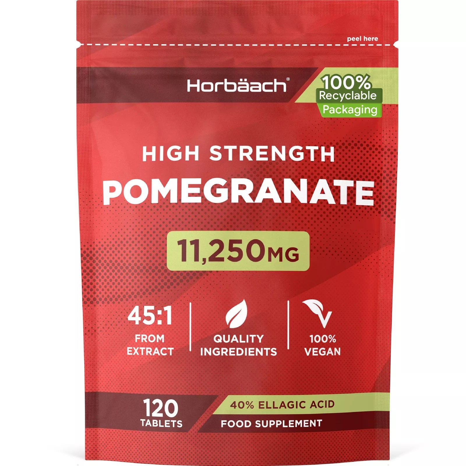 Pomegranate 11250 mg | 120 Tablets