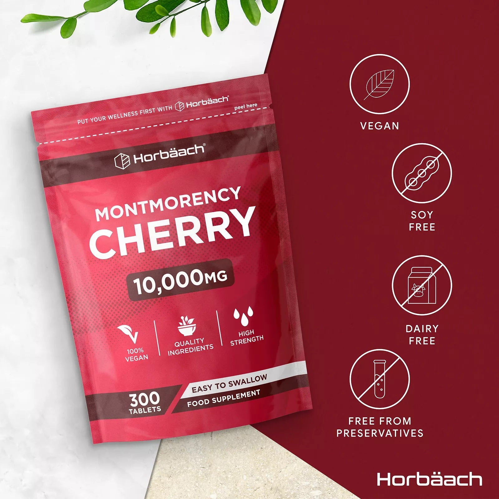 Montmorency Cherry 10,000 mg | 180 Tablets