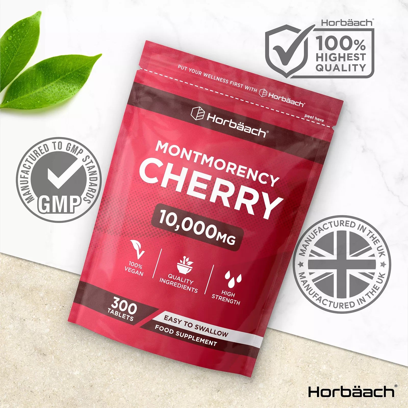 Montmorency Cherry 10,000 mg | 180 Tablets