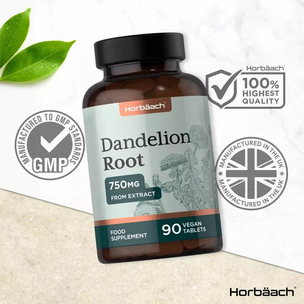 Dandelion Root 750 mg | 90 Tablets