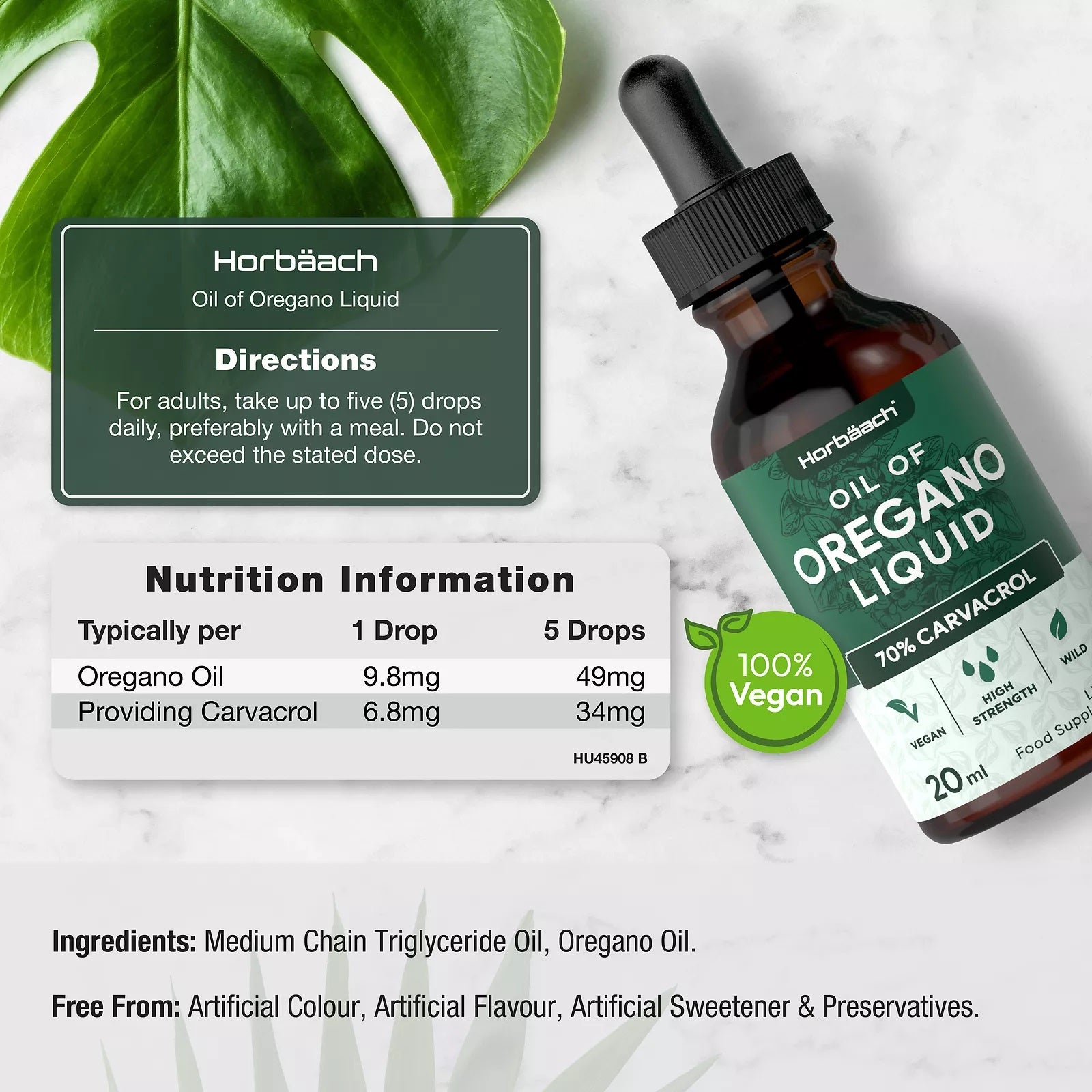 Oregano Oil Drops | 20 mL