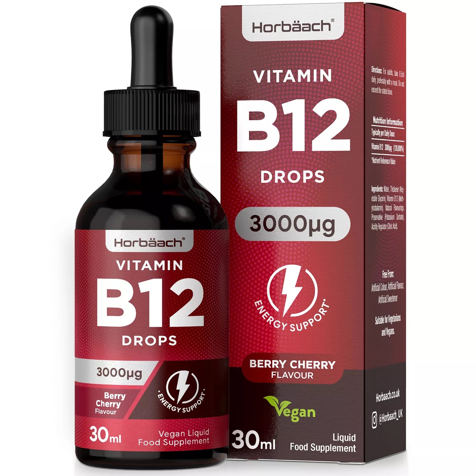 Vitamin B12 Drops 3000 mcg | 30 ml