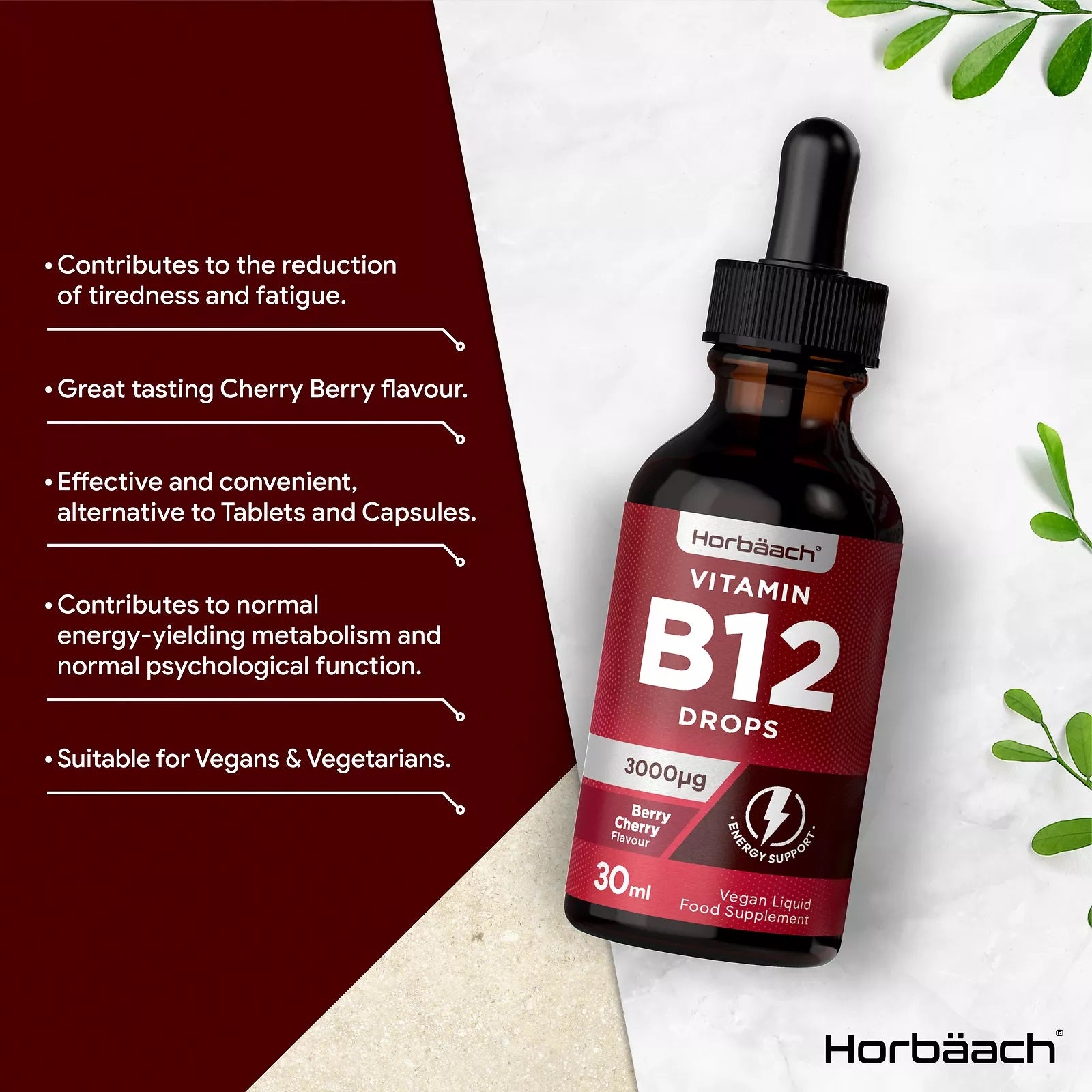 Vitamin B12 Drops 3000 mcg | 30 ml