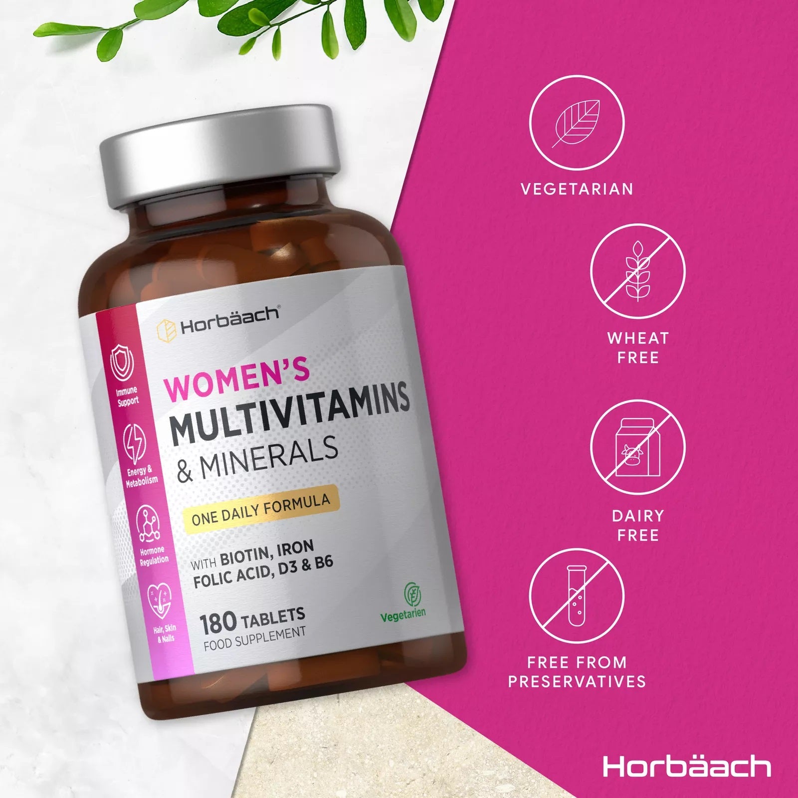 Multivitamins and Minerals for Women | 180 Tablets