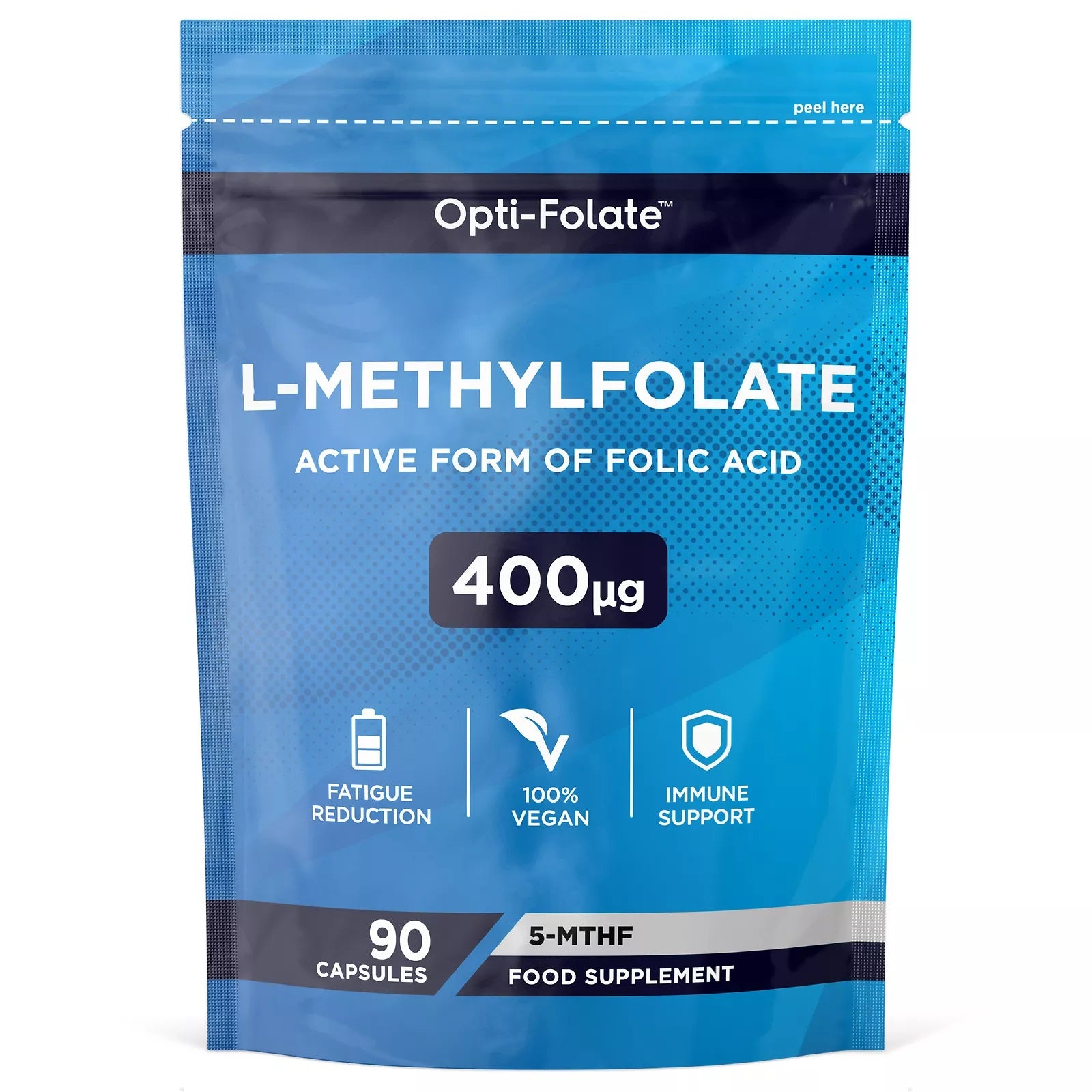 L-Methylfolate 400 ug | 90 Capsules