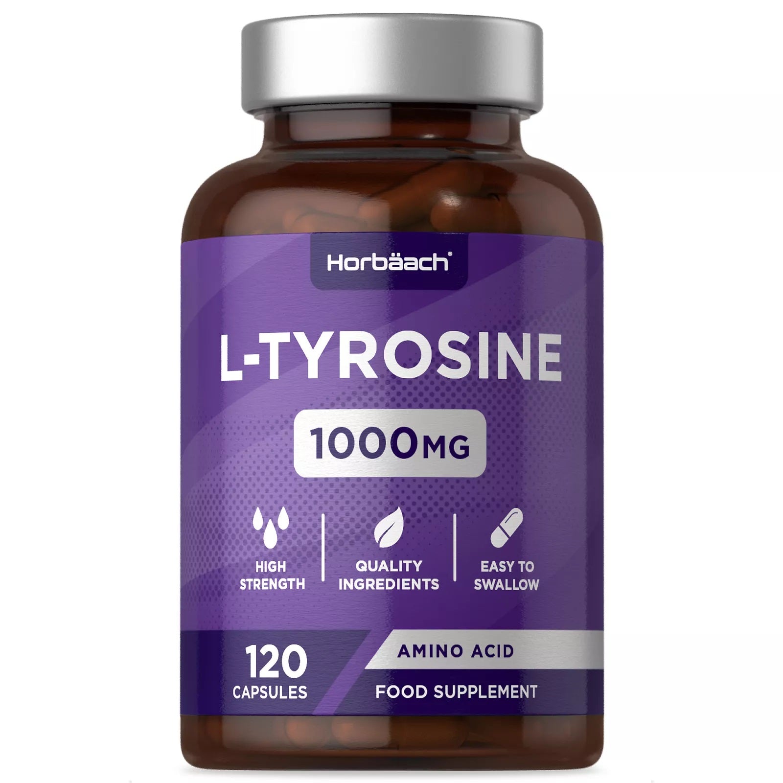 L-Tyrosine 1000 mg | 120 Capsules