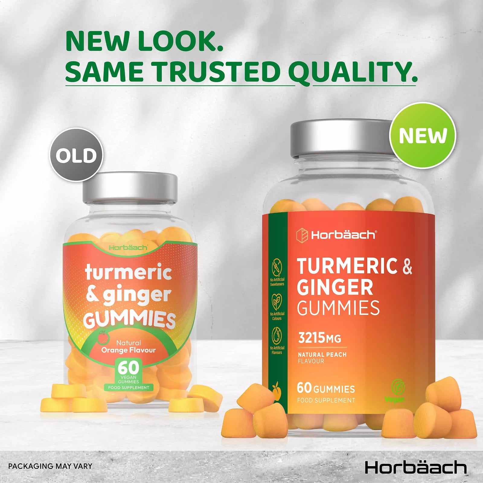 Turmeric and Ginger 3215 mg | 60 Gummies