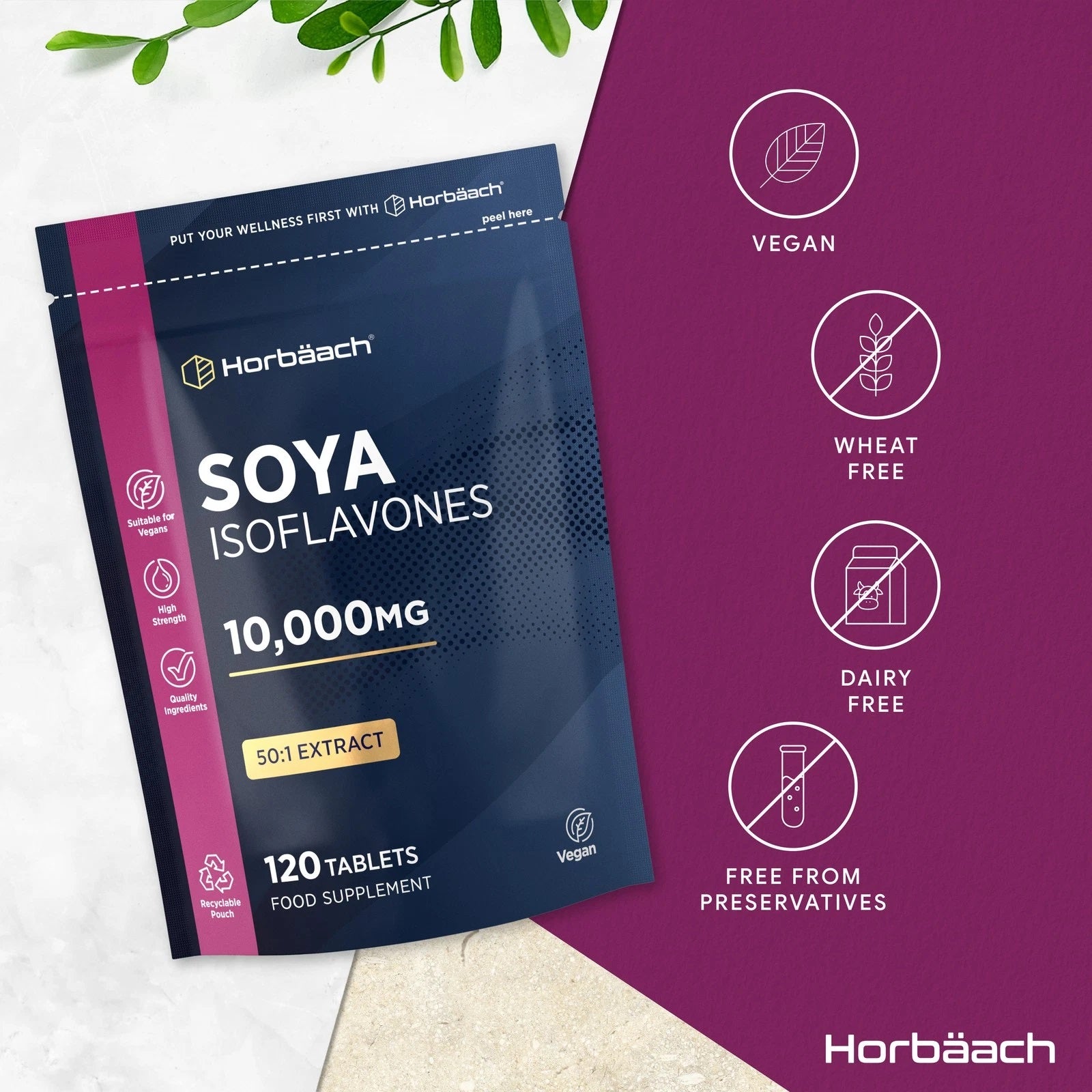 Soya Isoflavonones 10,000 mg | 120 Tablets