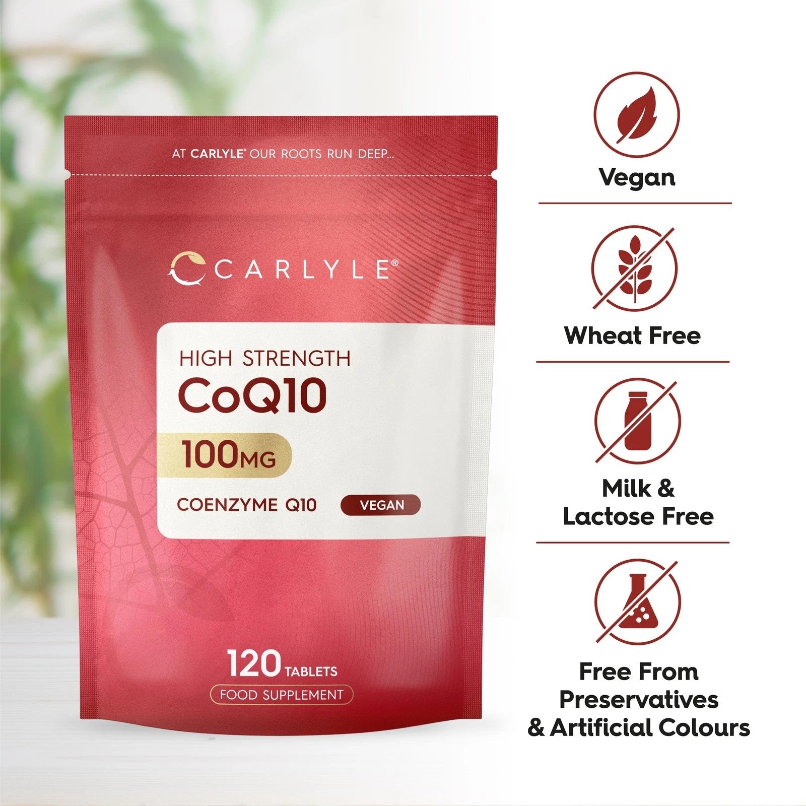 CoQ10 100 mg | 120 Tablets