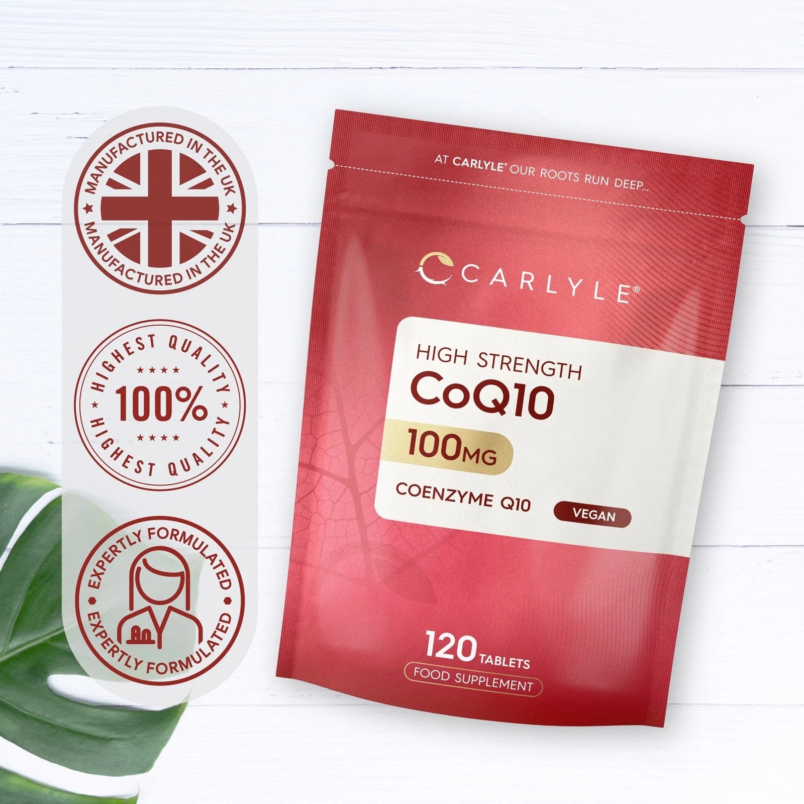 CoQ10 100 mg | 120 Tablets