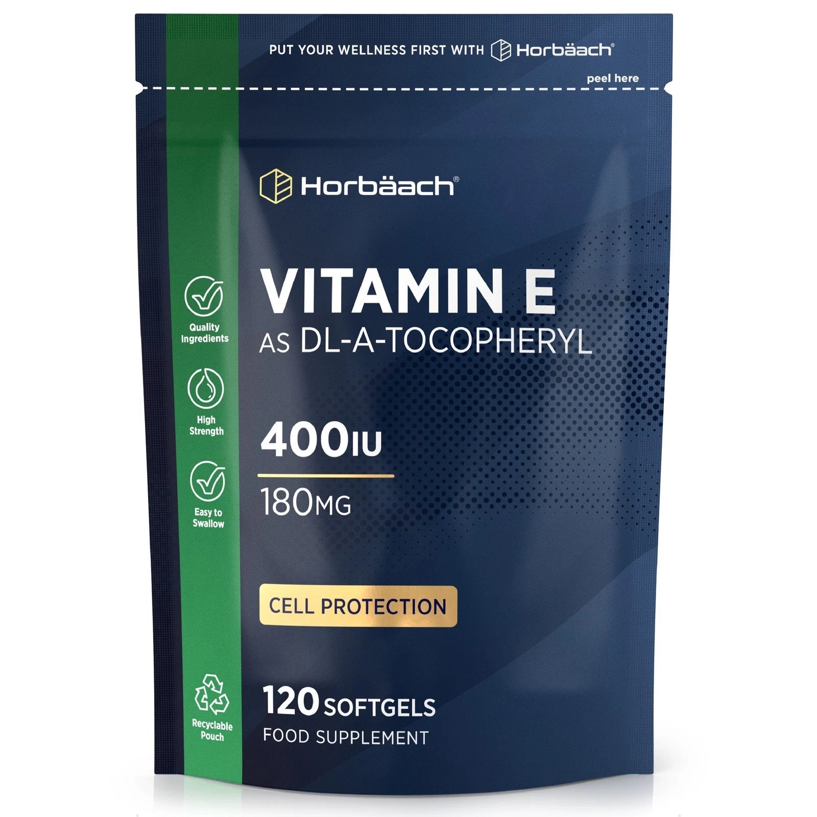 Vitamin E 400 IU | 180 Softgels