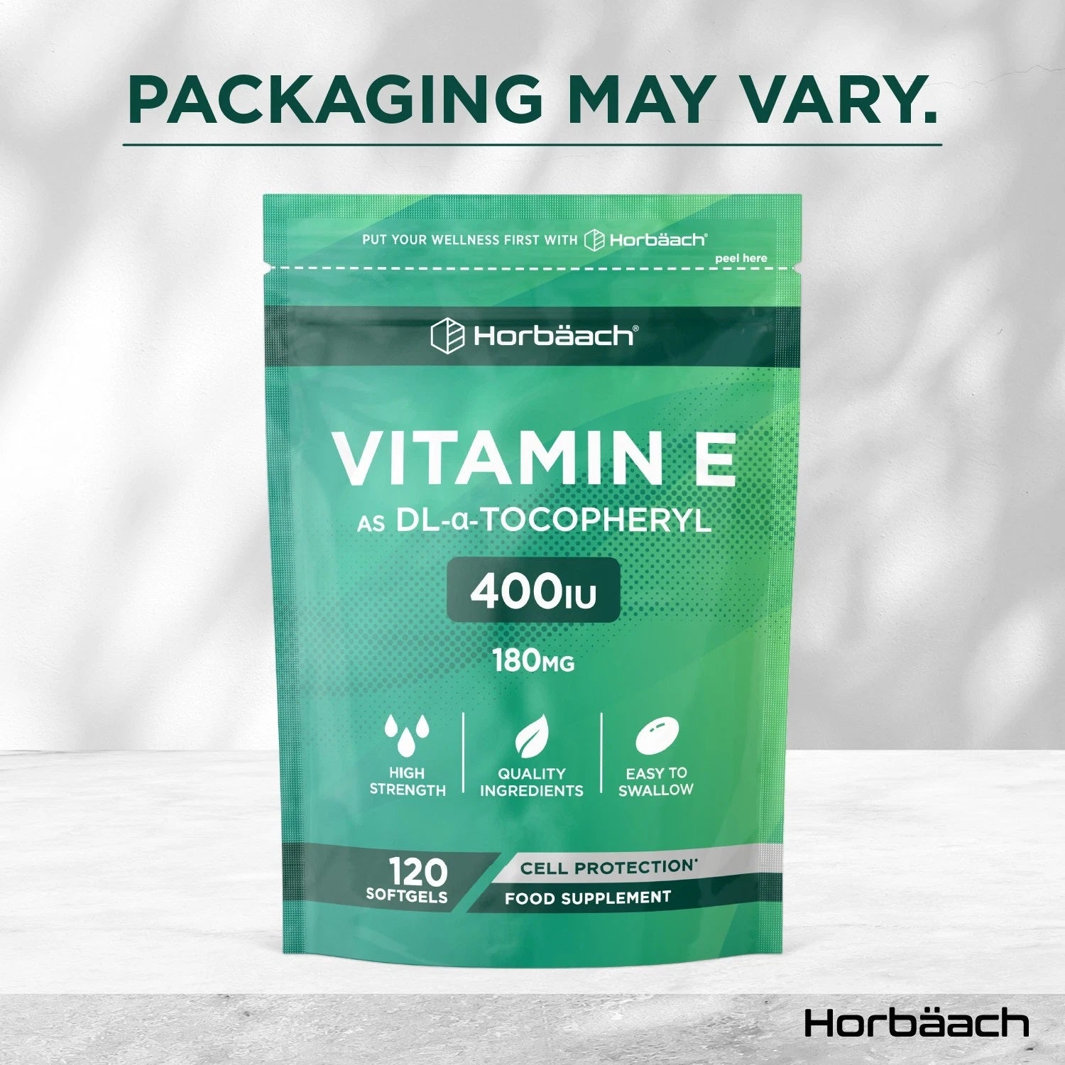 Vitamin E 400 IU | 180 Softgels