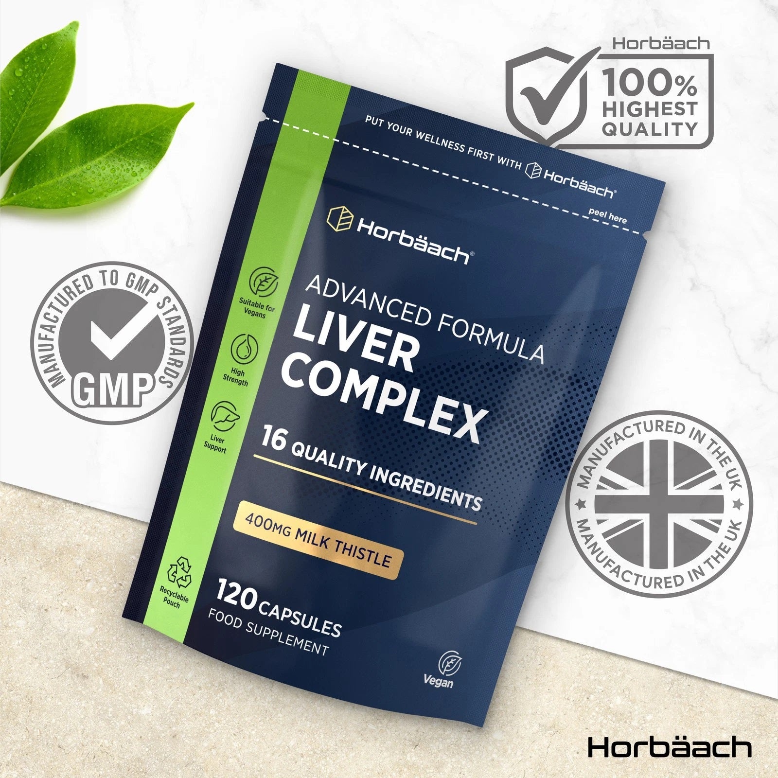 Liver Support Complex | 120 Capsules