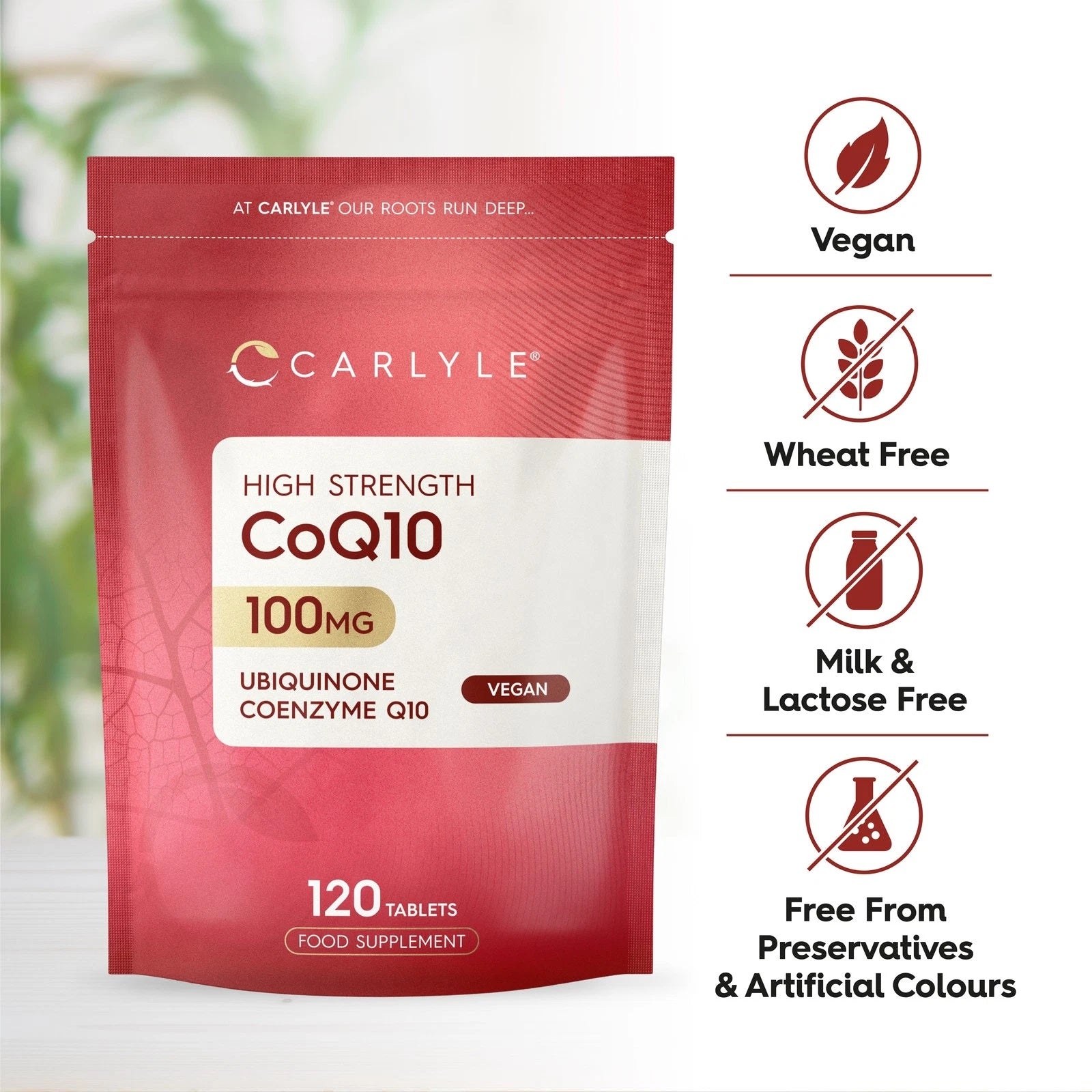 CoQ10 100 mg | 120 Tablets