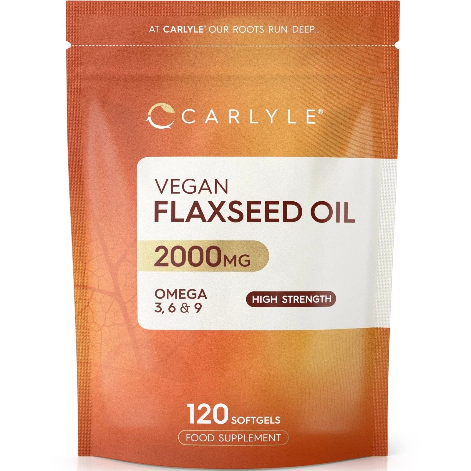 Flaxseed Oil 2000 mg | 120 Softgels