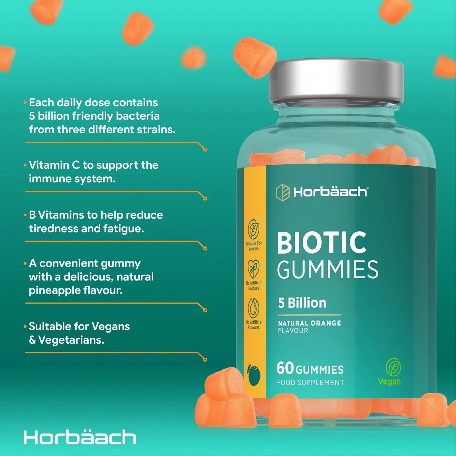 Biotics for Adults | 60 Gummies
