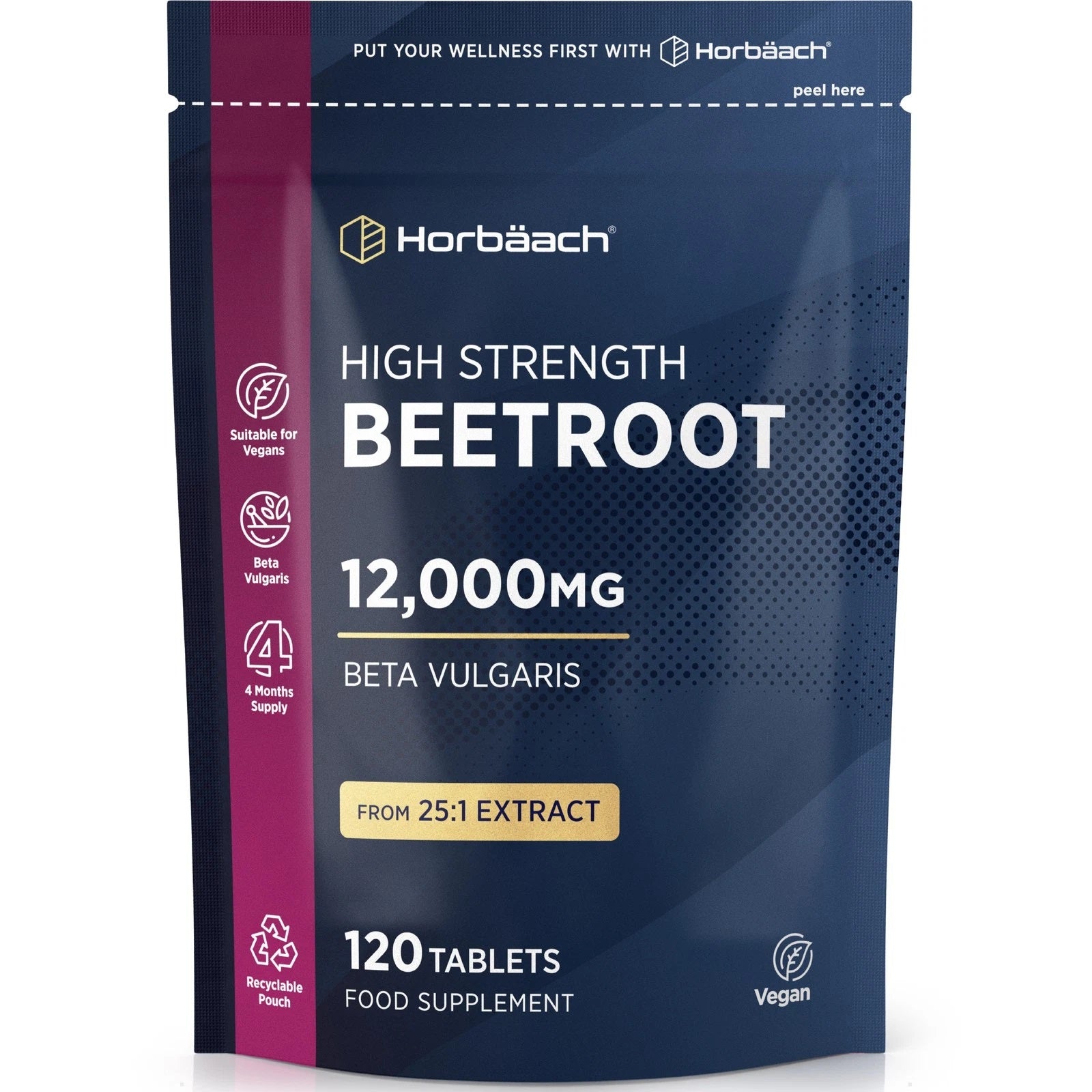 Beetroot 12,000 mg | 120 Tablets