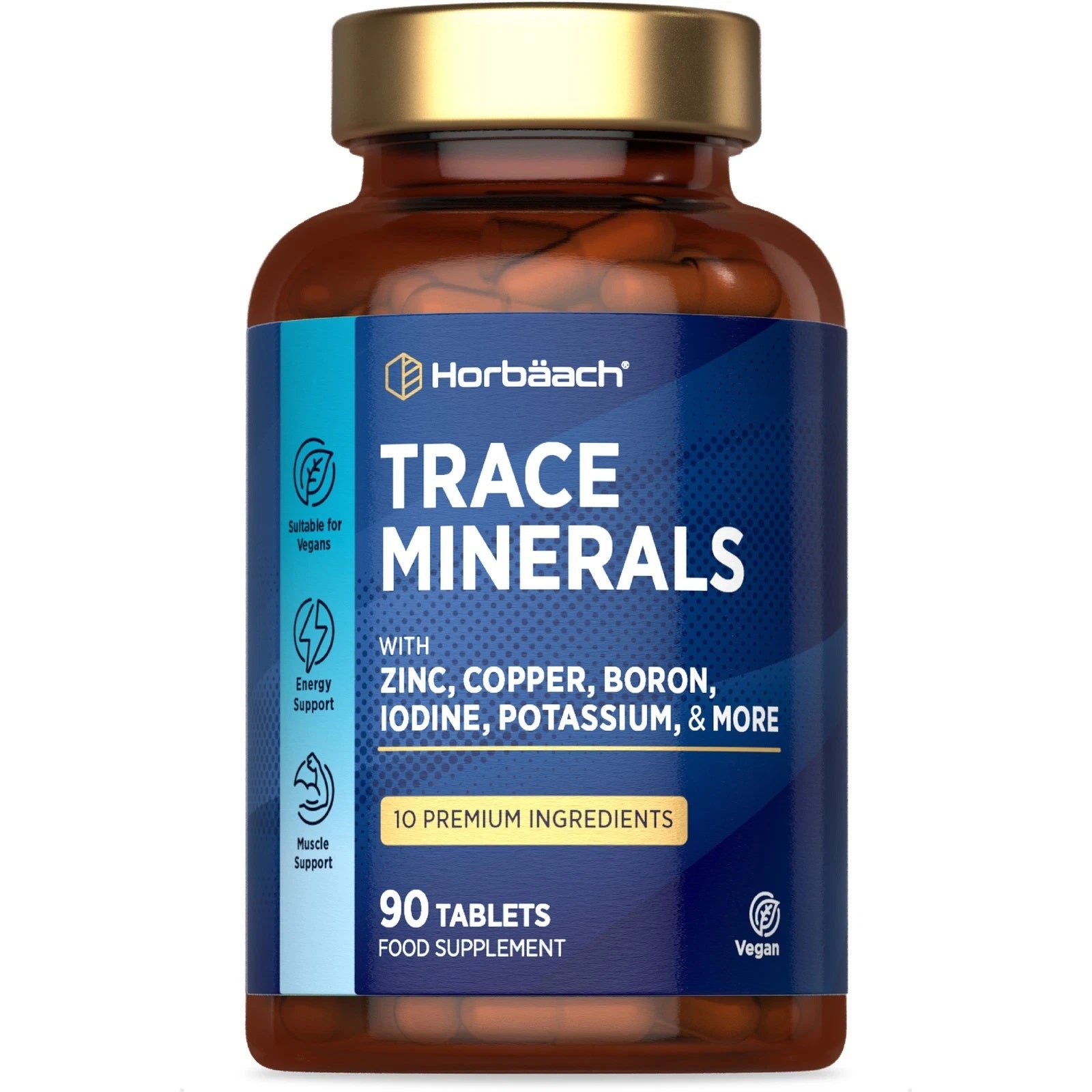 Trace Minerals | 90 Tablets