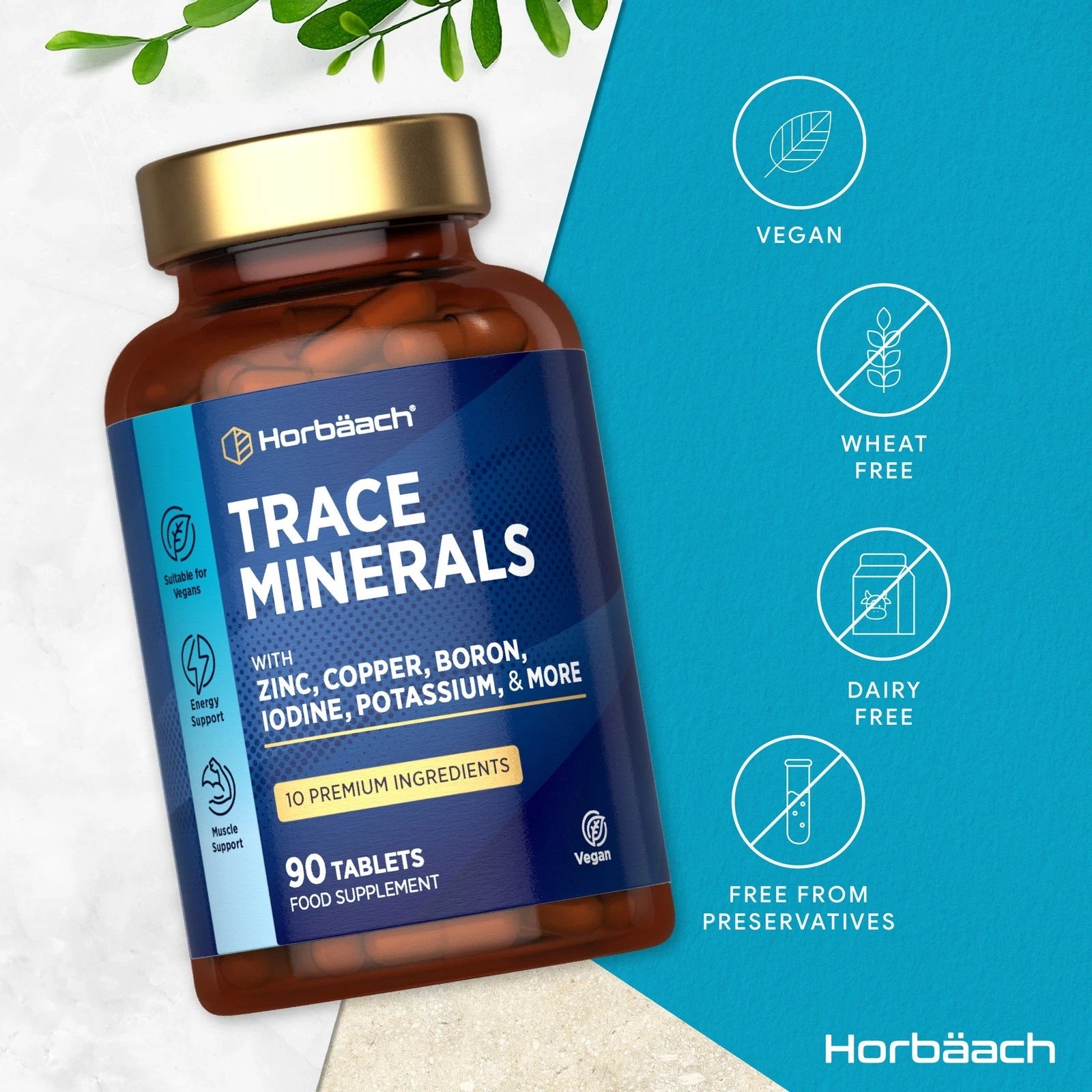 Trace Minerals | 90 Tablets