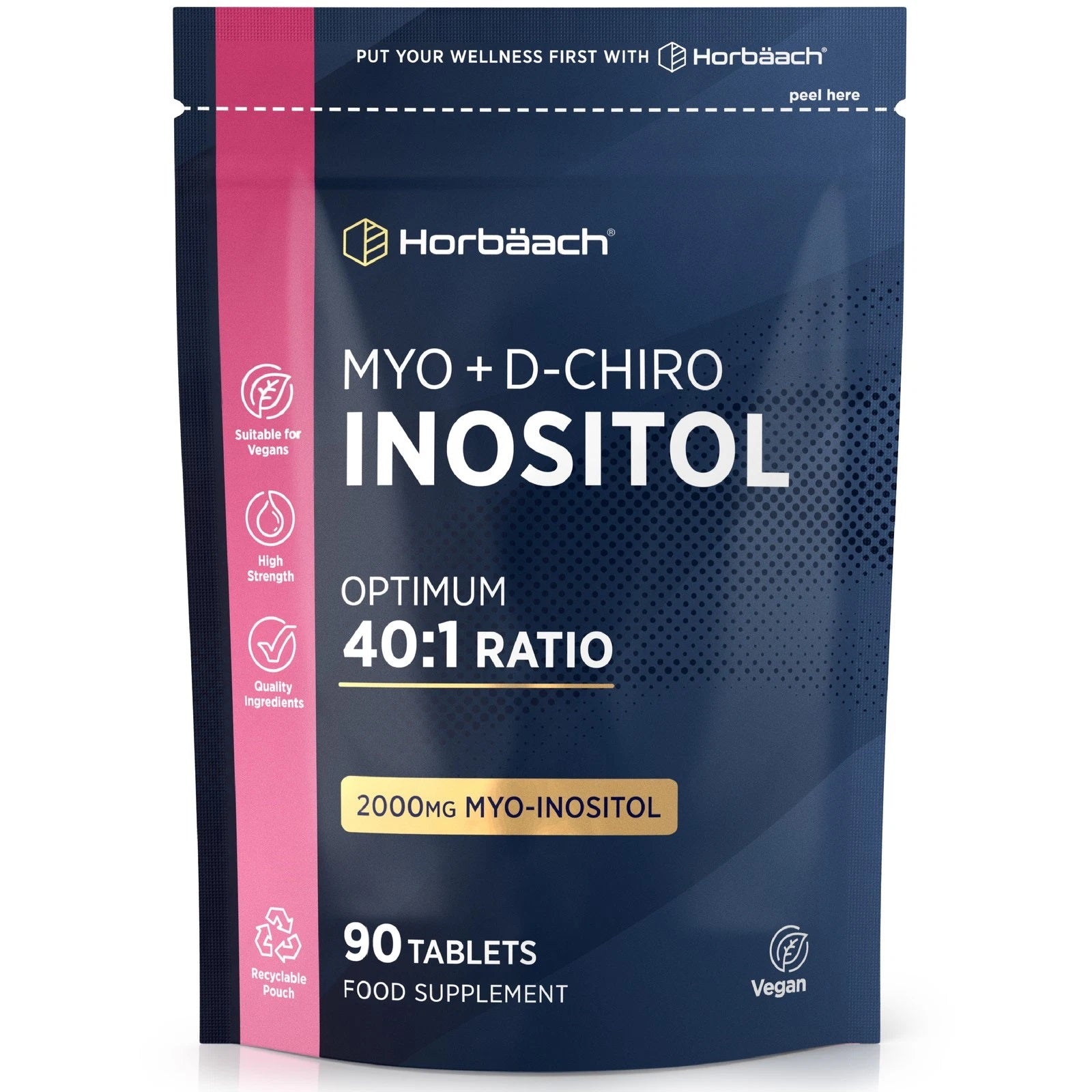 Myo Inositol + D Chiro Inositol Complex | 90 Tablets