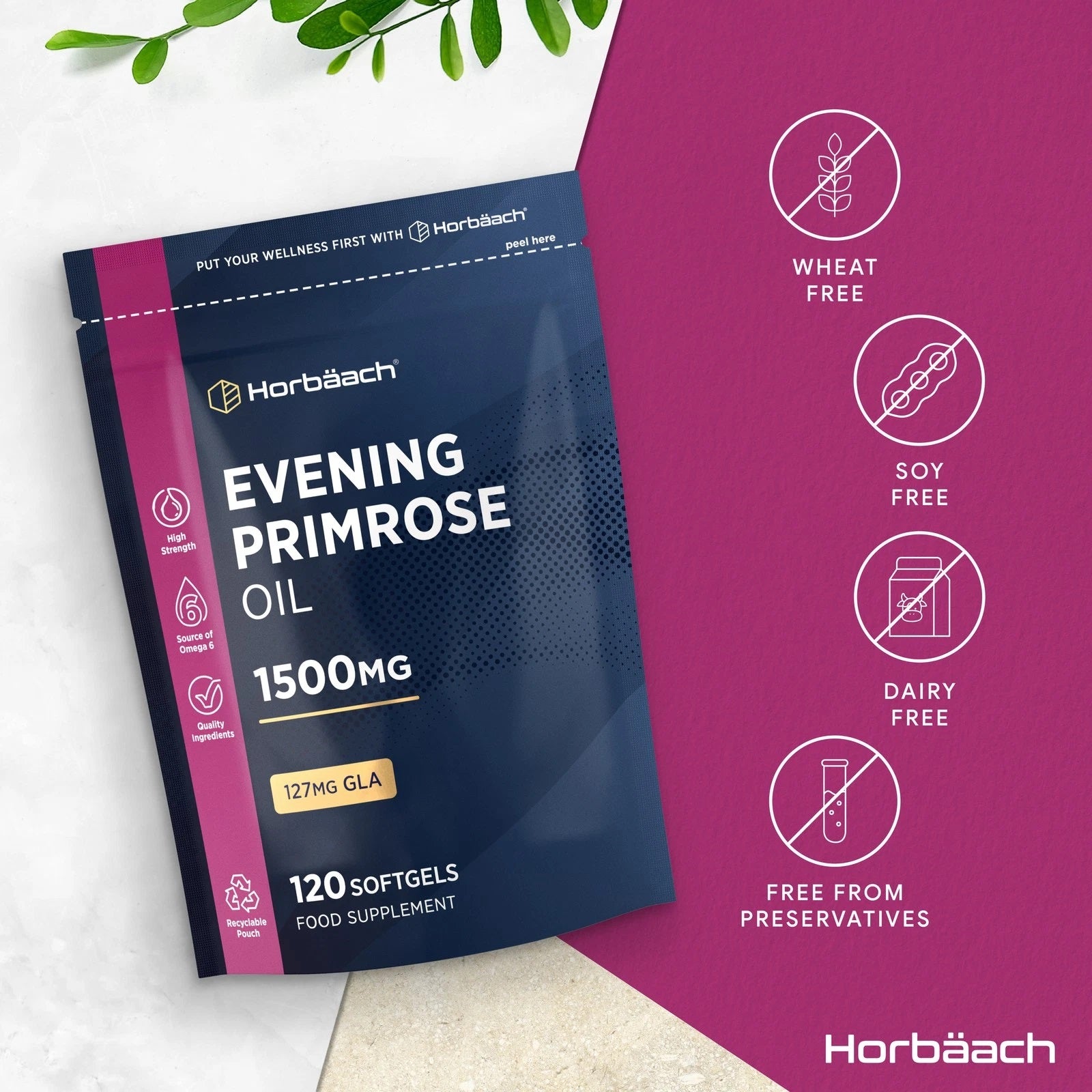 Evening Primrose Oil 1500 mg | 120 Softgels