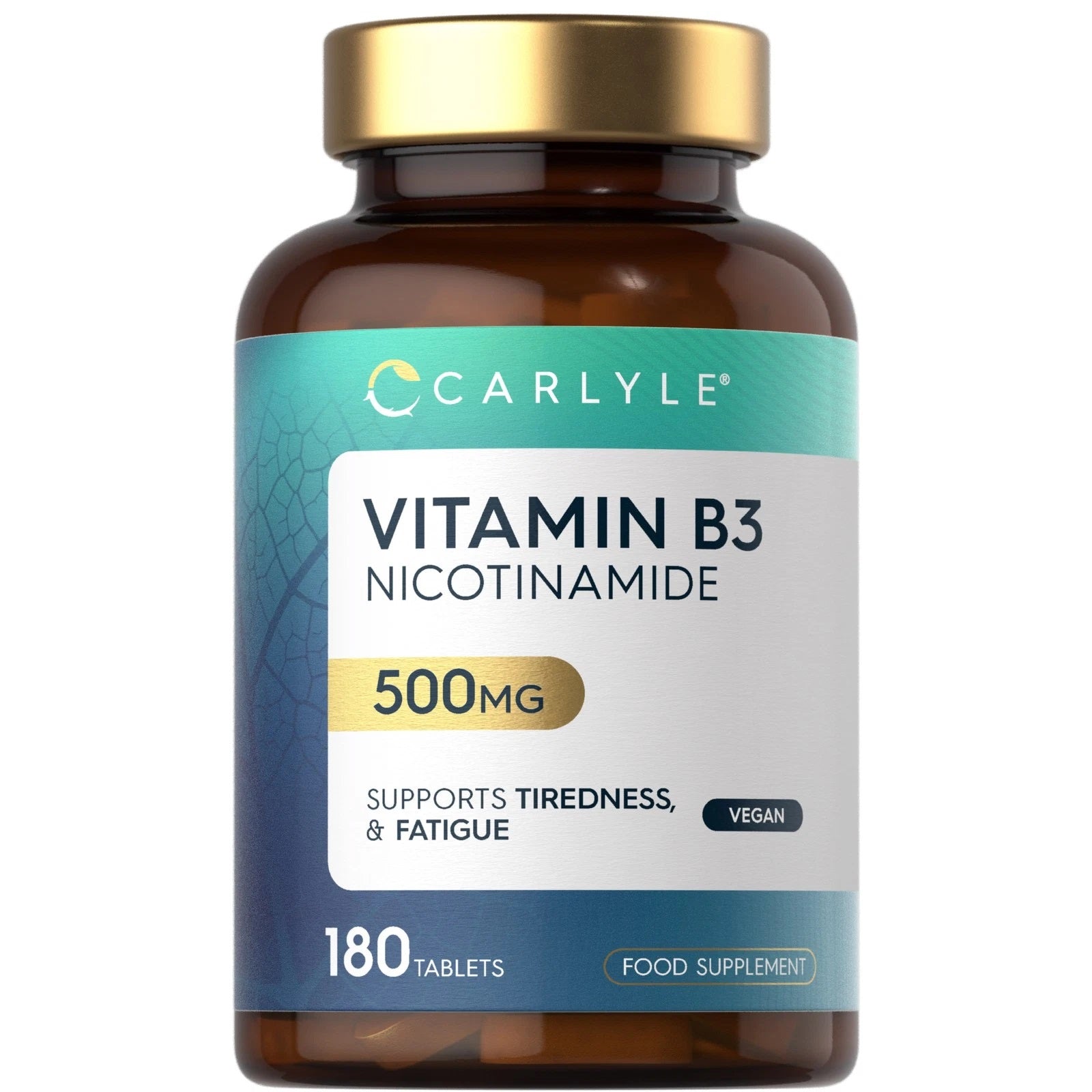 Vitamin B3 Niacin 500 mg | 180 Tablets