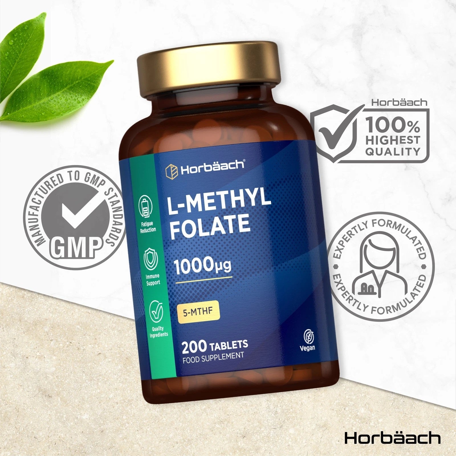 L-Methylfolate 1000 ug | 200 Tablets