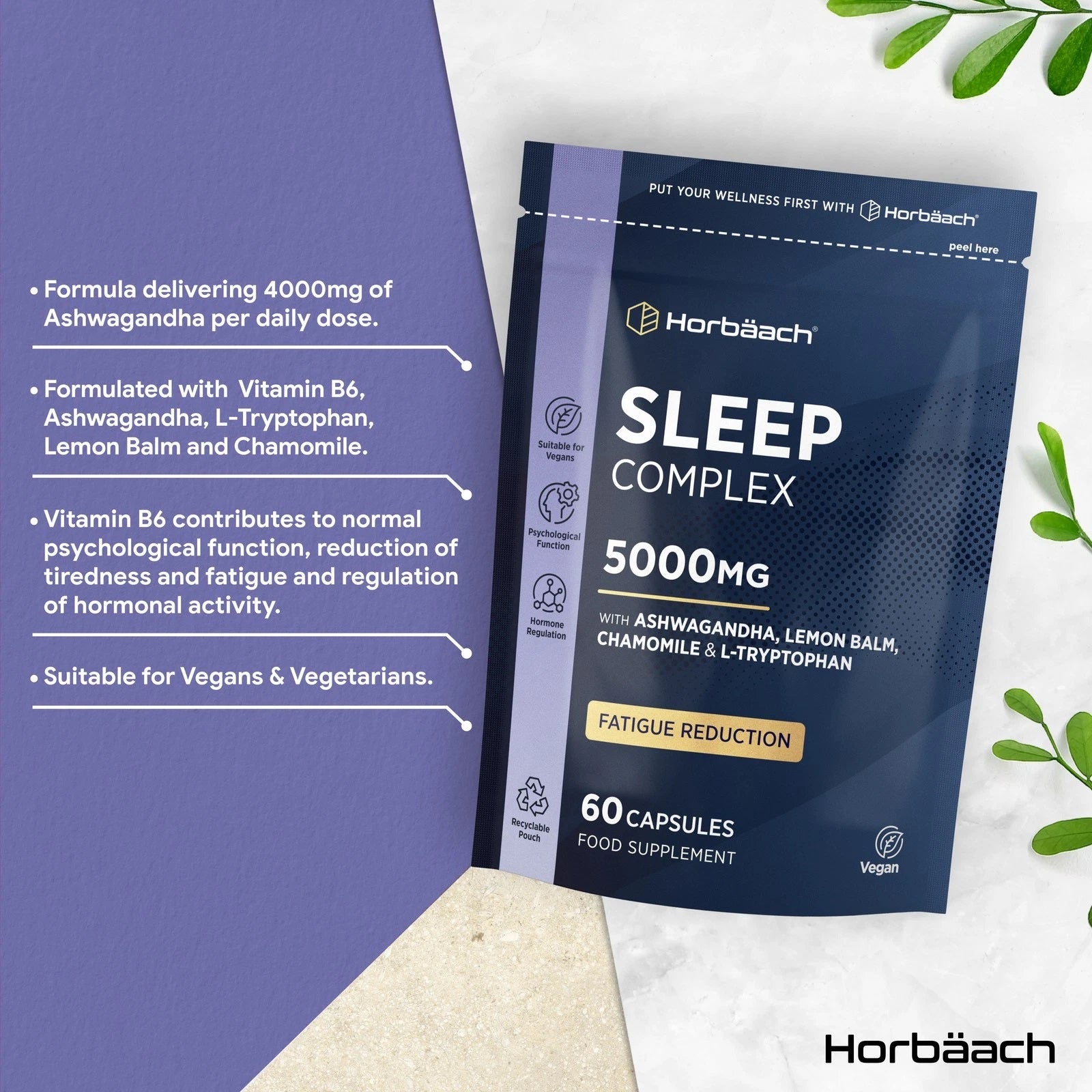 Sleep Complex 5000 mg | 60 Capsules