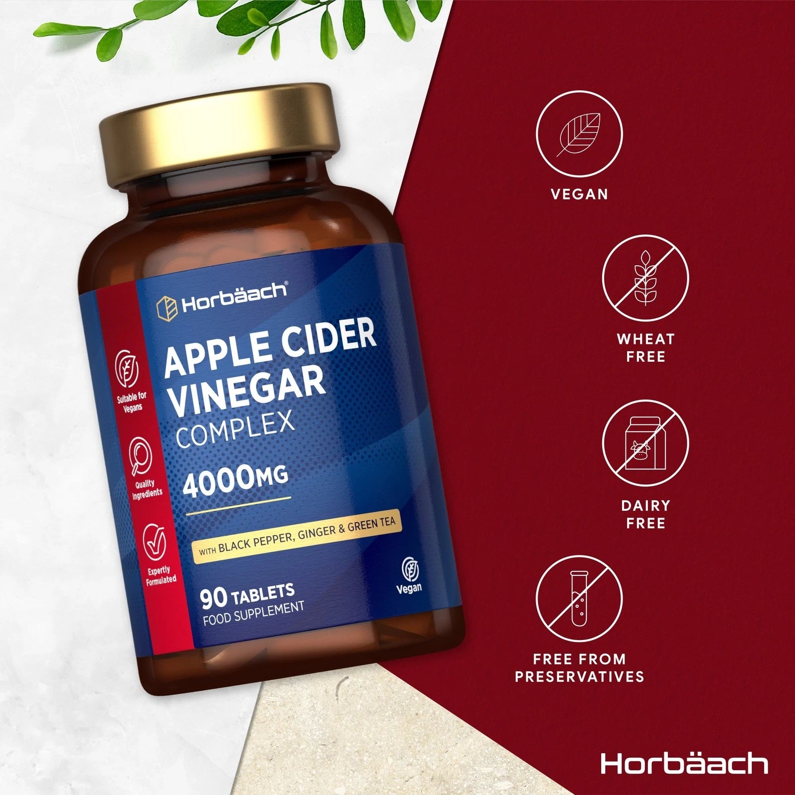 Apple Cider Vinegar Complex 4000 mg | 90 Tablets