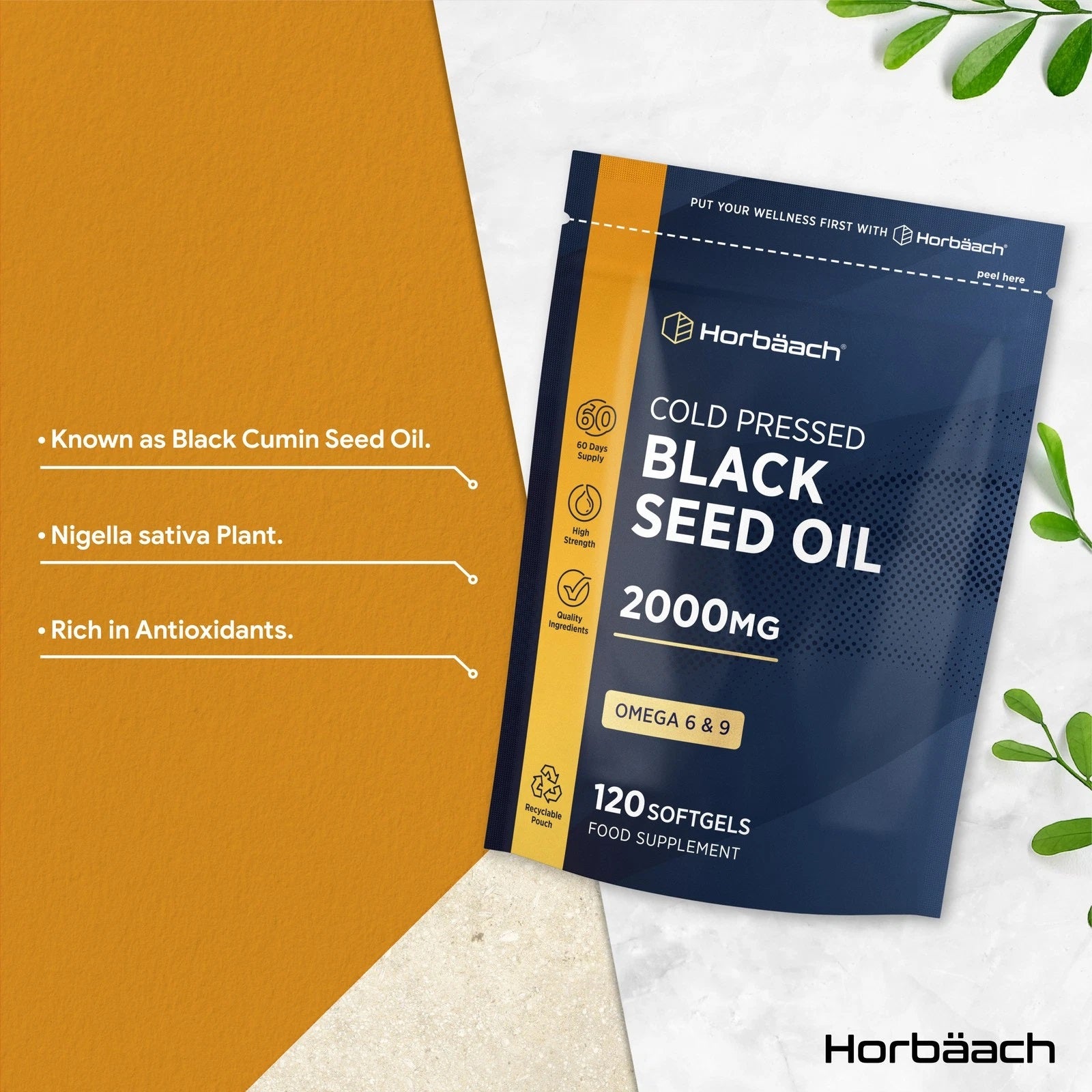 Black Seed Oil 2000 mg | 120 Softgels
