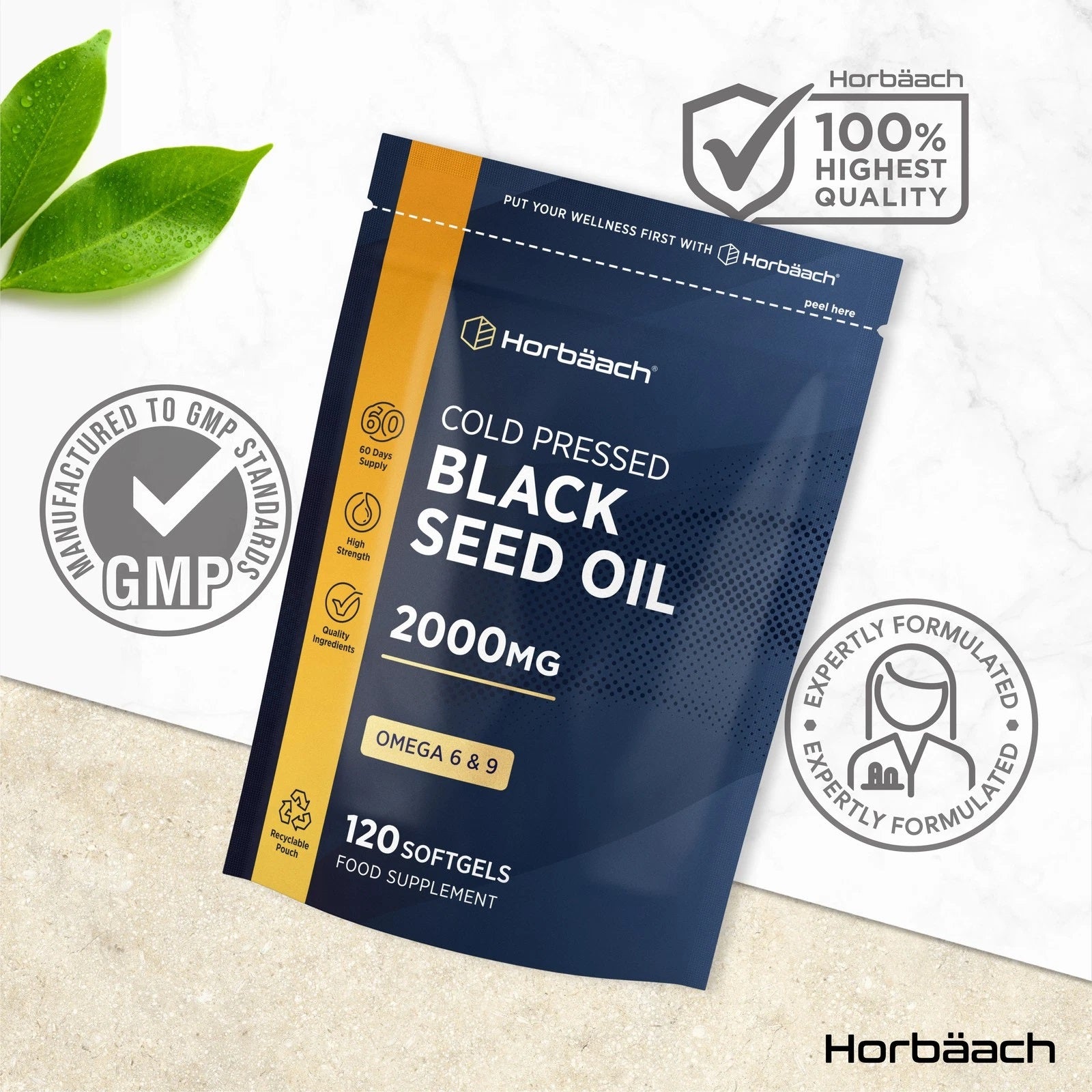 Black Seed Oil 2000 mg | 120 Softgels