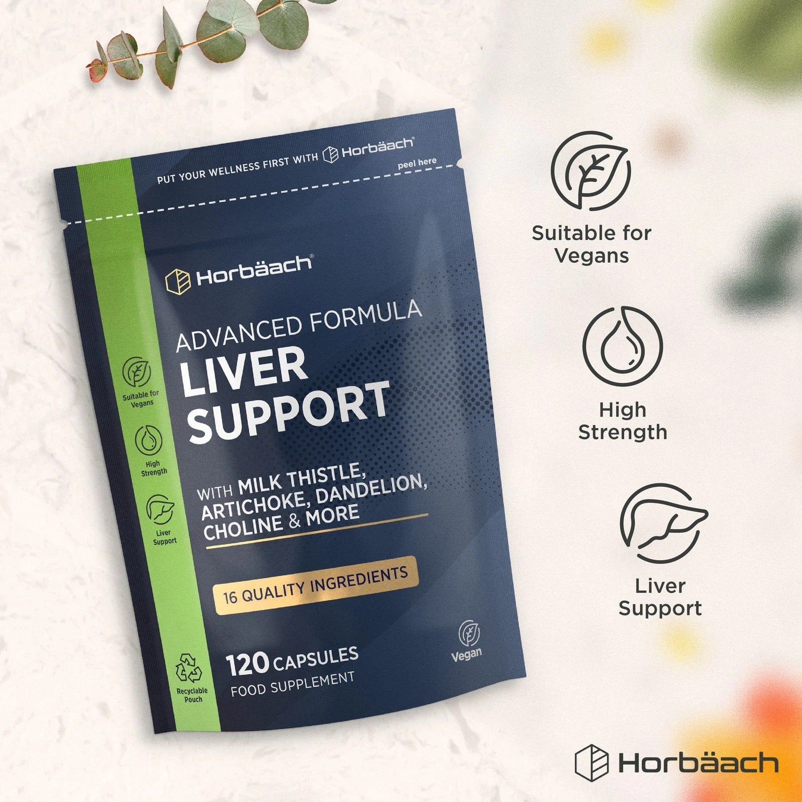 Liver Support Complex | 120 Capsules