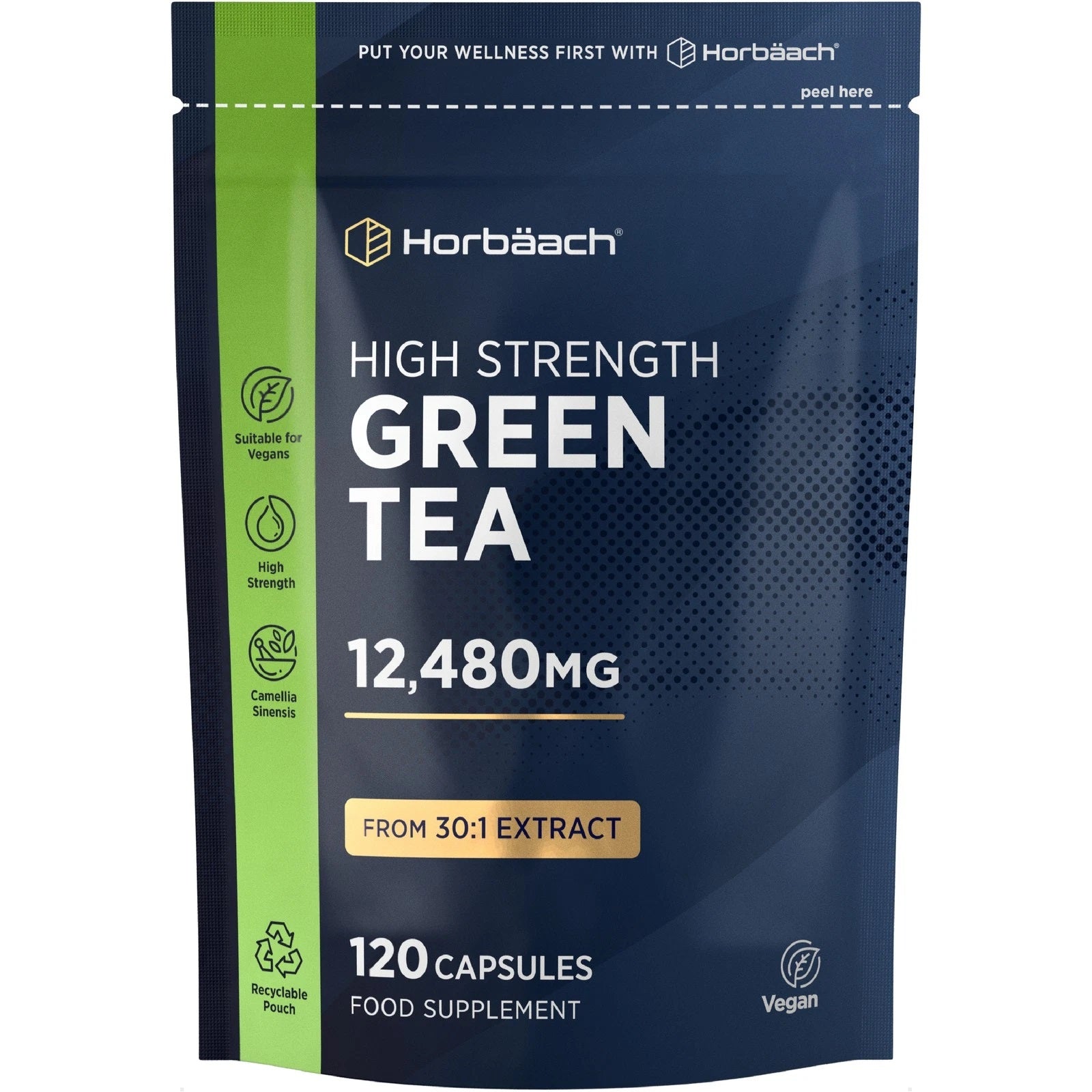 Green Tea 12,480 mg | 120 Capsules