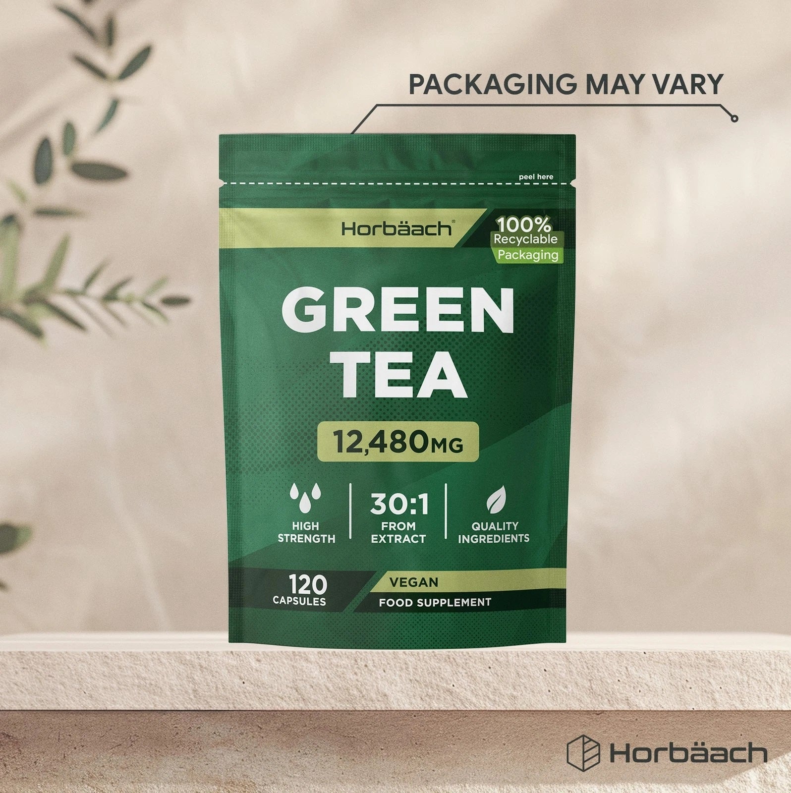 Green Tea 12,480 mg | 120 Capsules
