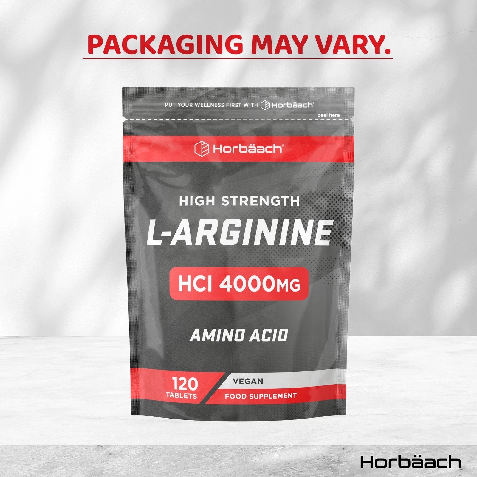 L-Arginine HCI 1800 mg | 120 Capsules