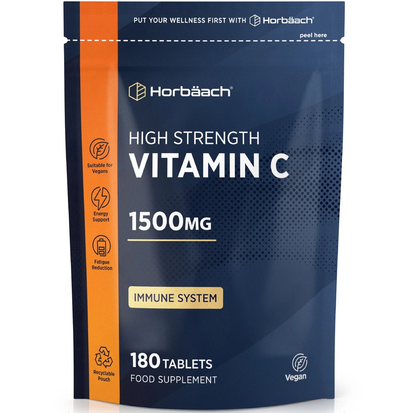 Vitamin C 1500 mg  | 180 Tablets