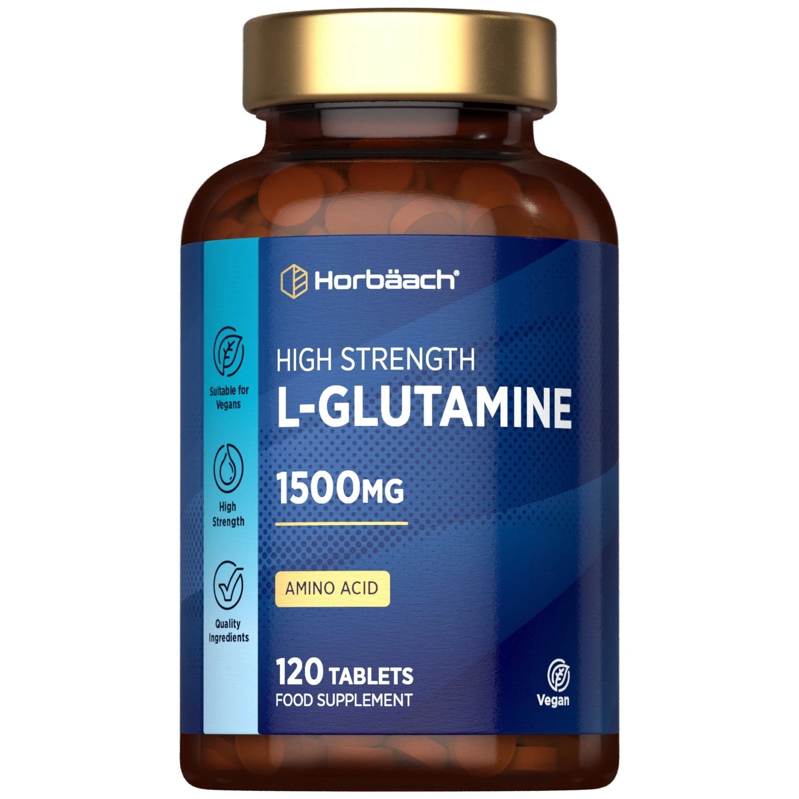 L-Glutamine 1500 mg | 120 Tablets