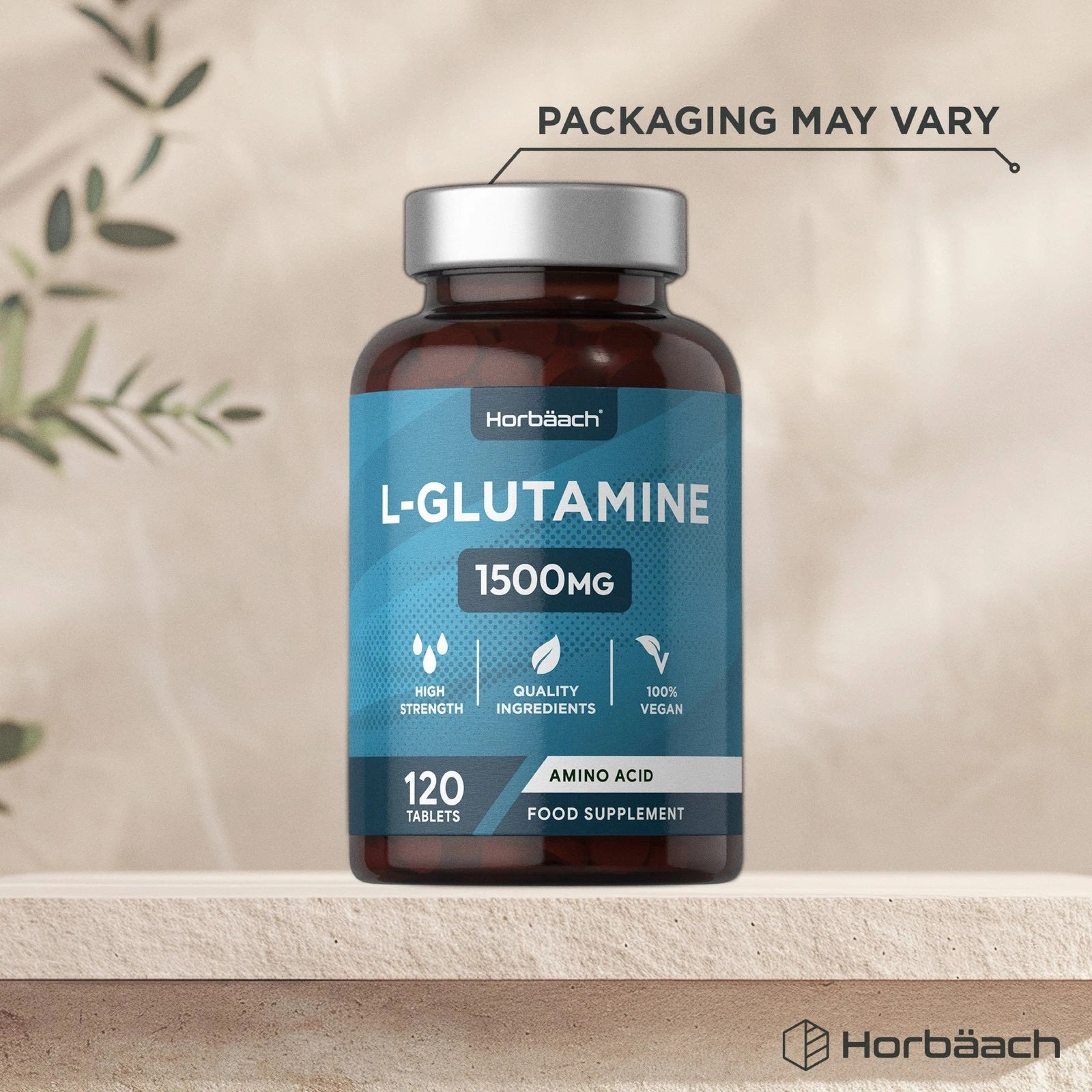 L-Glutamine 1500 mg | 120 Tablets