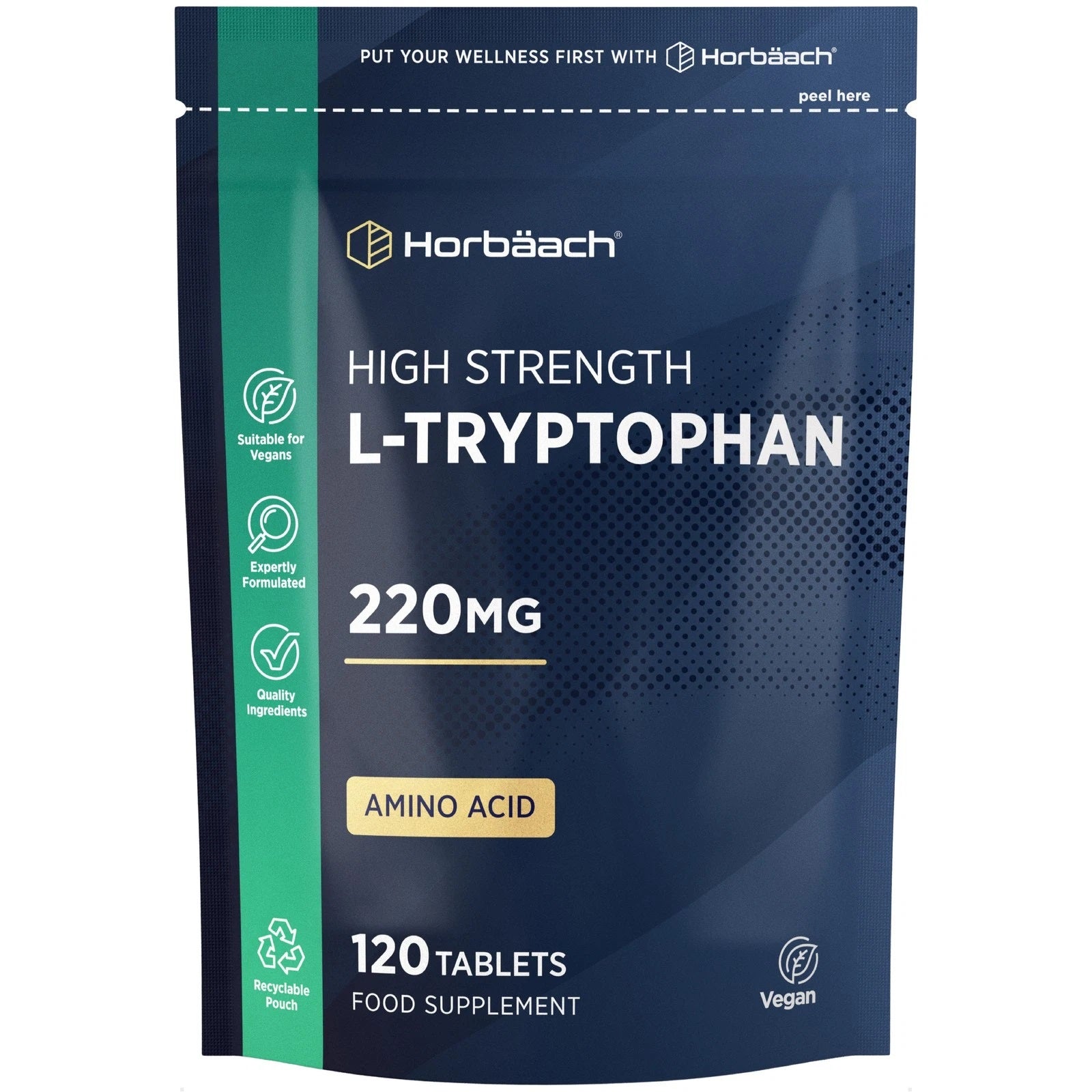 L-Tryptophan 220 mg | 120 Tablets