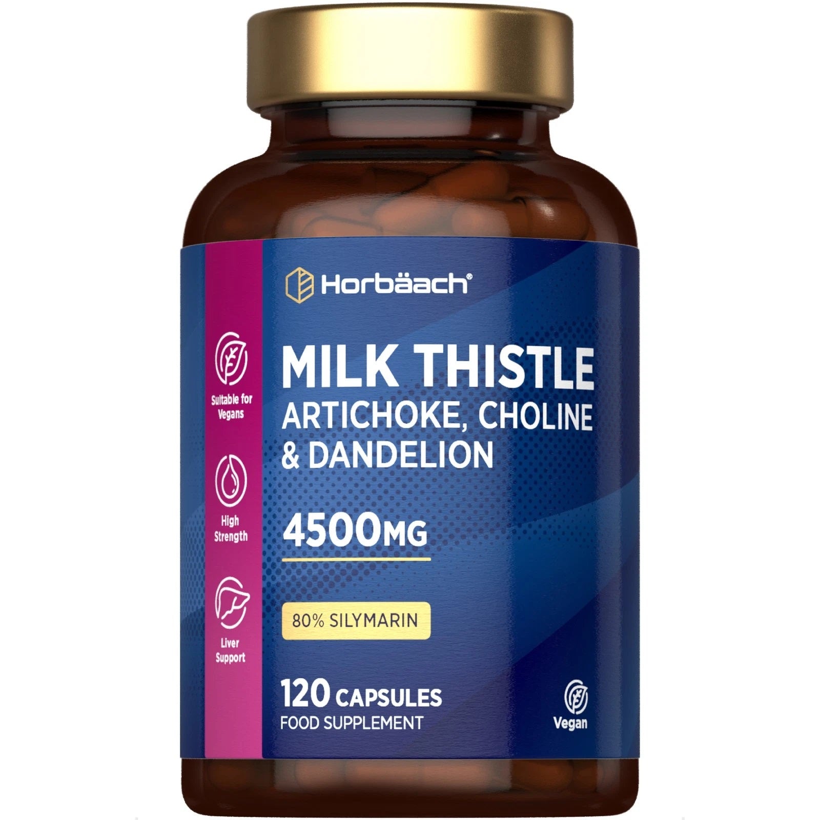 Milk Thistle Complex 4500 mg | 120 Capsules