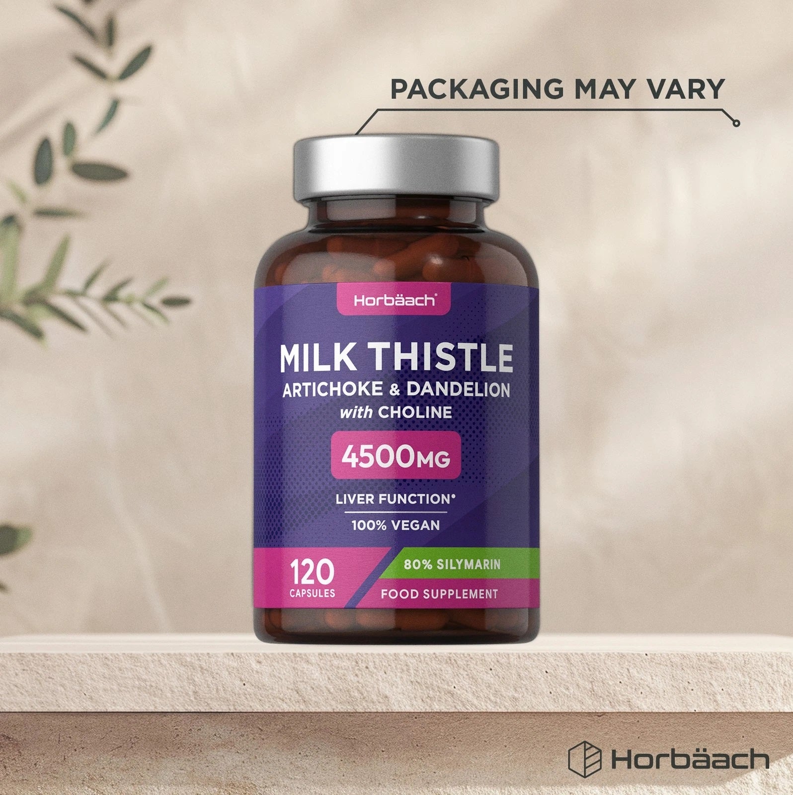 Milk Thistle Complex 4500 mg | 120 Capsules